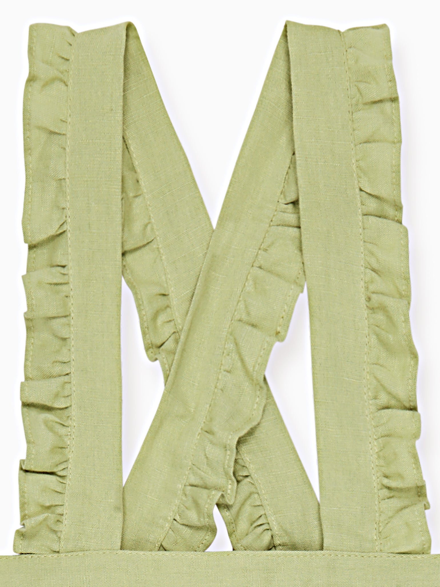 Pistachio Agata Girl Linen Mix Skirt