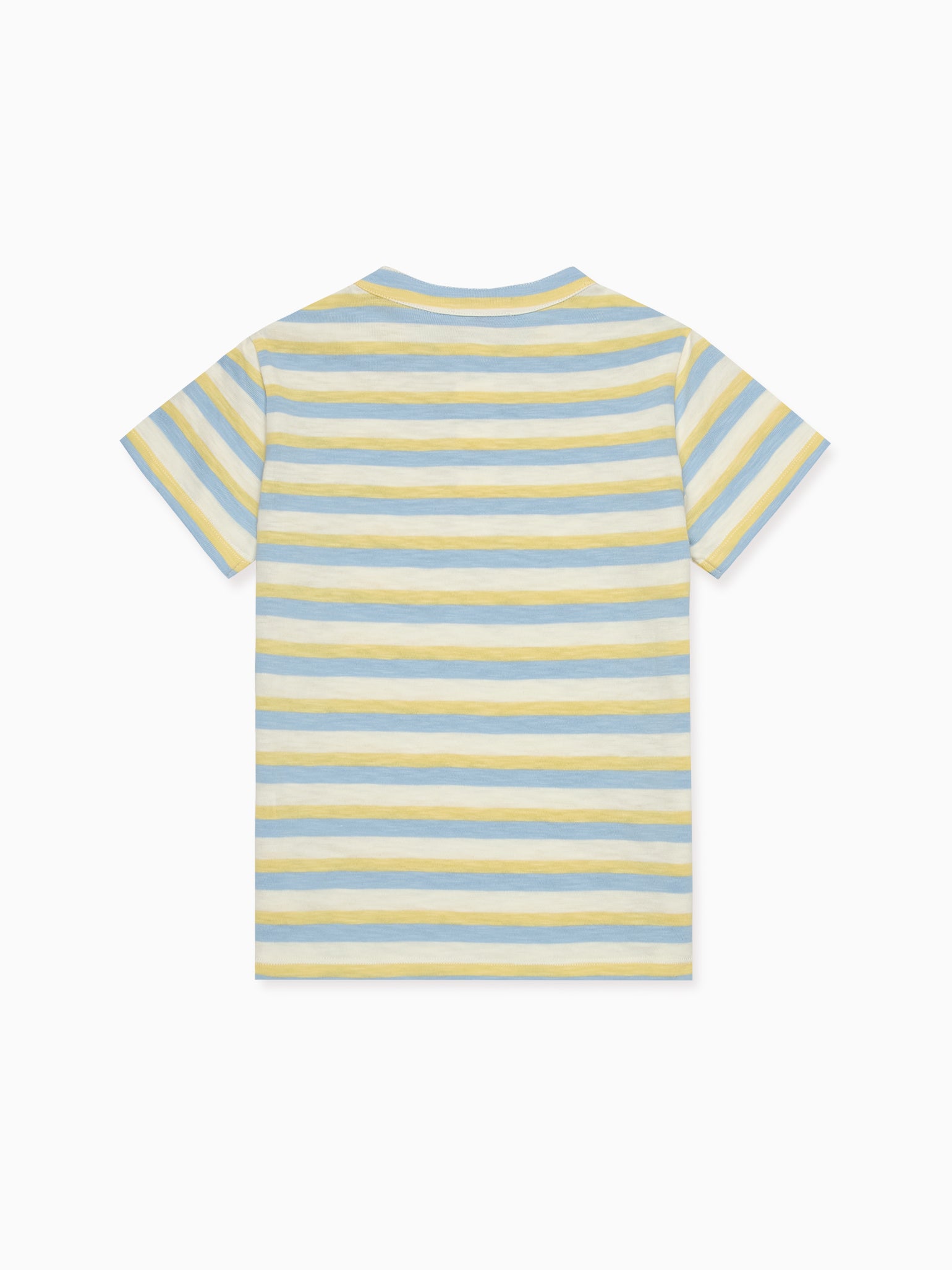 Lemon Stripe Alcon Boy Polo Shirt