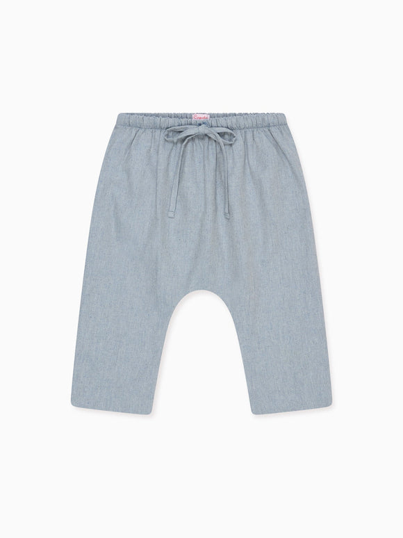 Dusty Blue Alex Baby Trousers