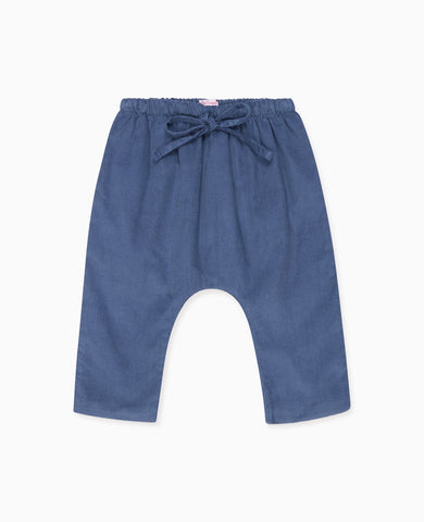 Blue Alex Corduroy Baby Trousers