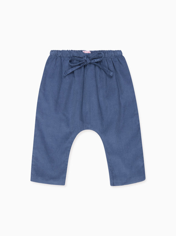 Blue Alex Corduroy Baby Trousers