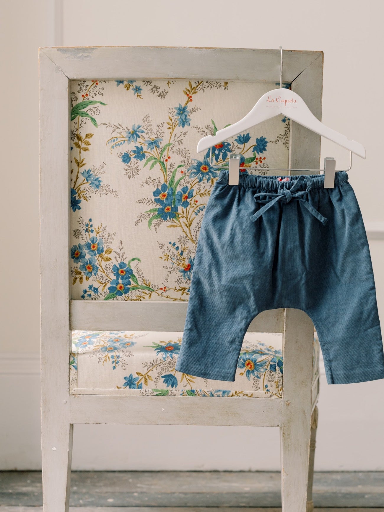 Blue Alex Corduroy Baby Trousers