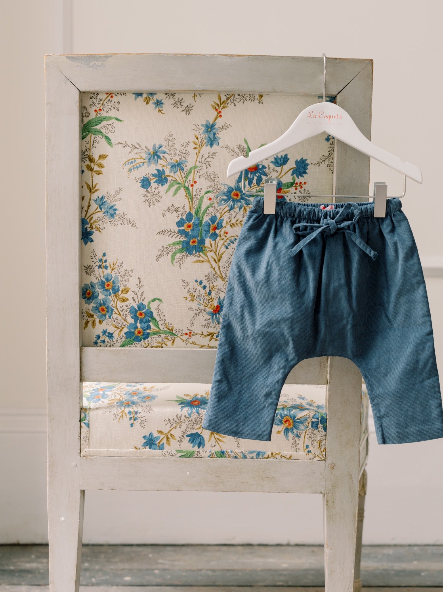Blue Alex Corduroy Baby Trousers