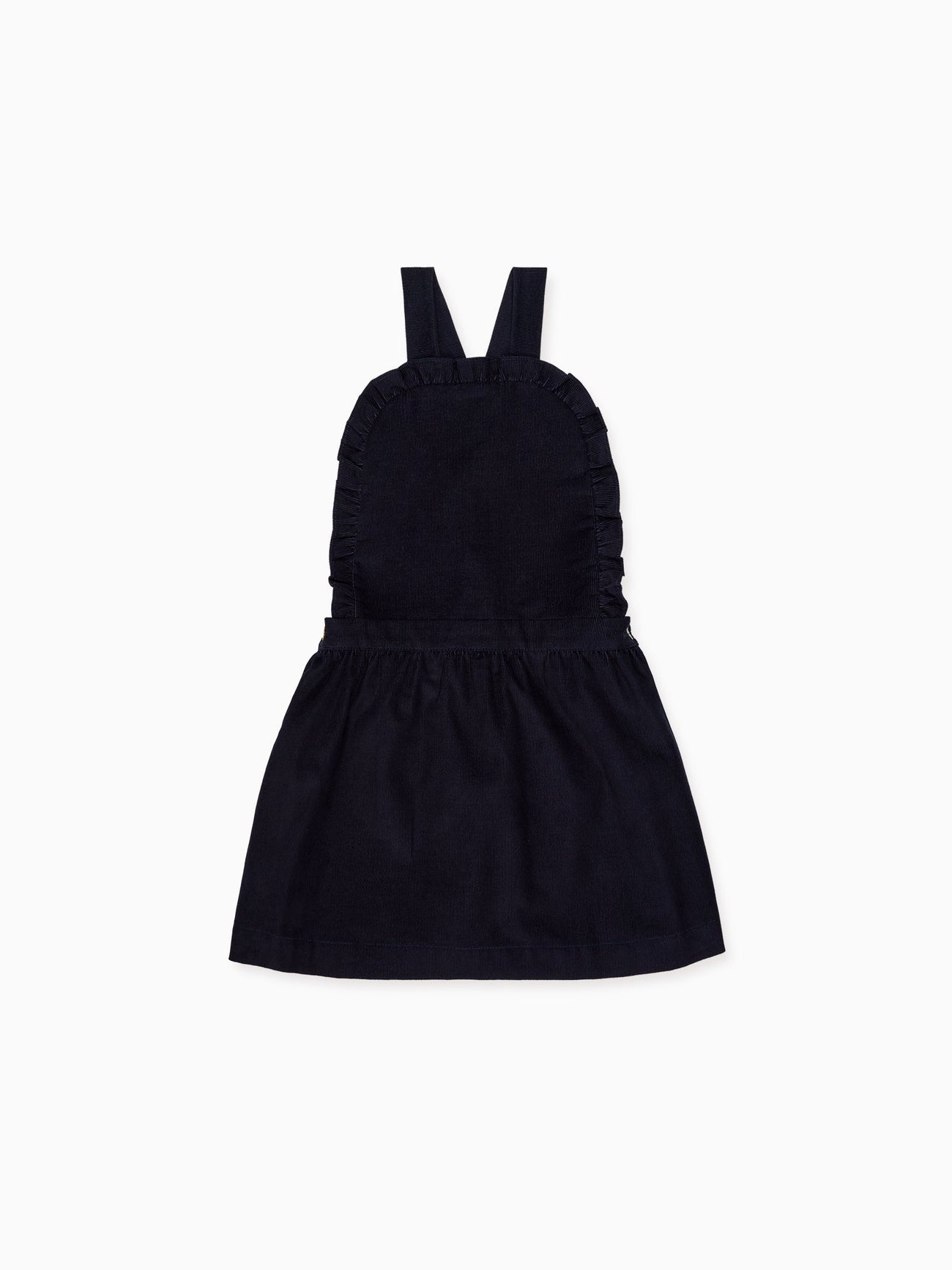Navy Alexa Corduroy Girl Pinafore Skirt