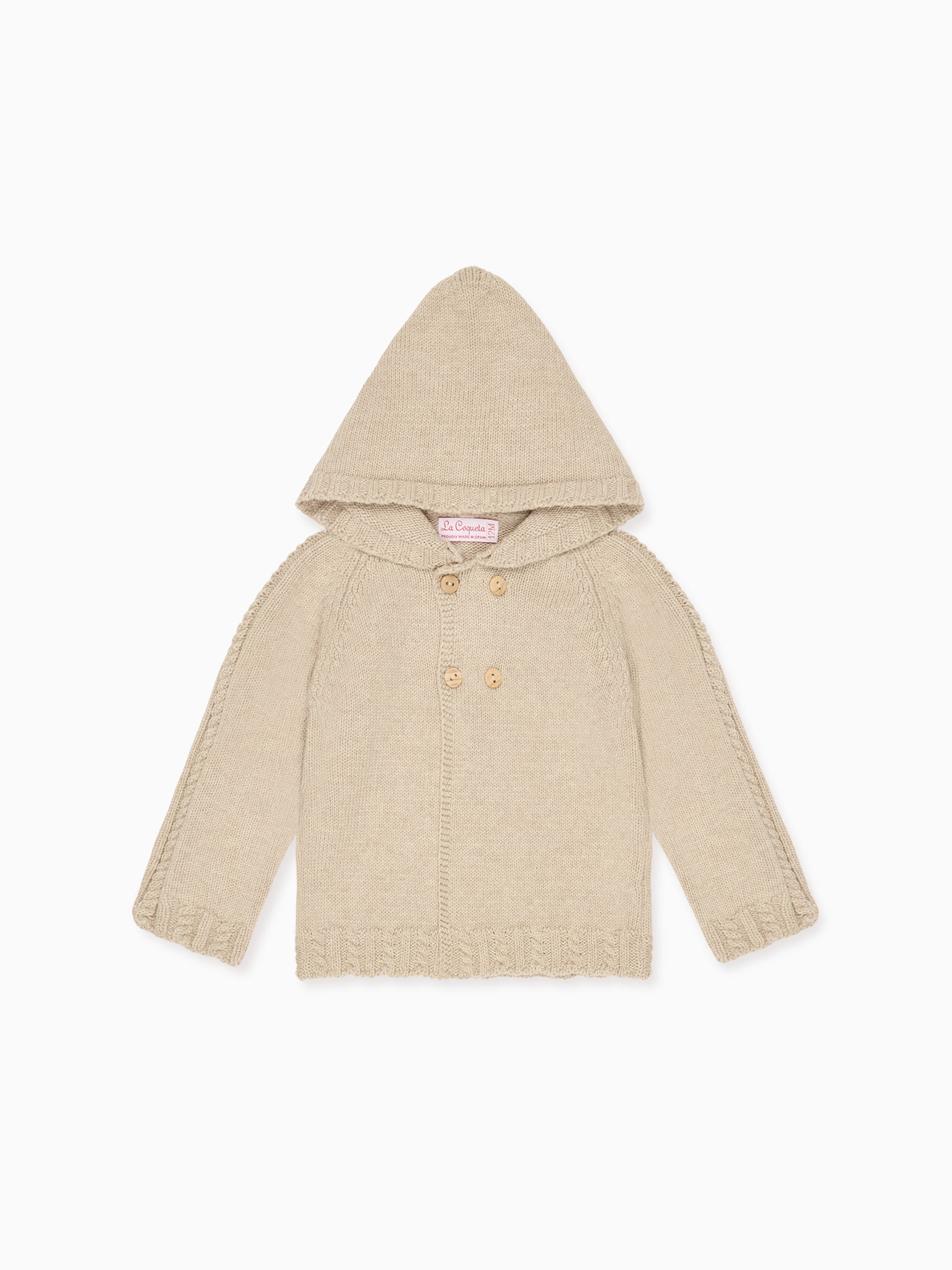 Taupe Althea Baby Jacket
