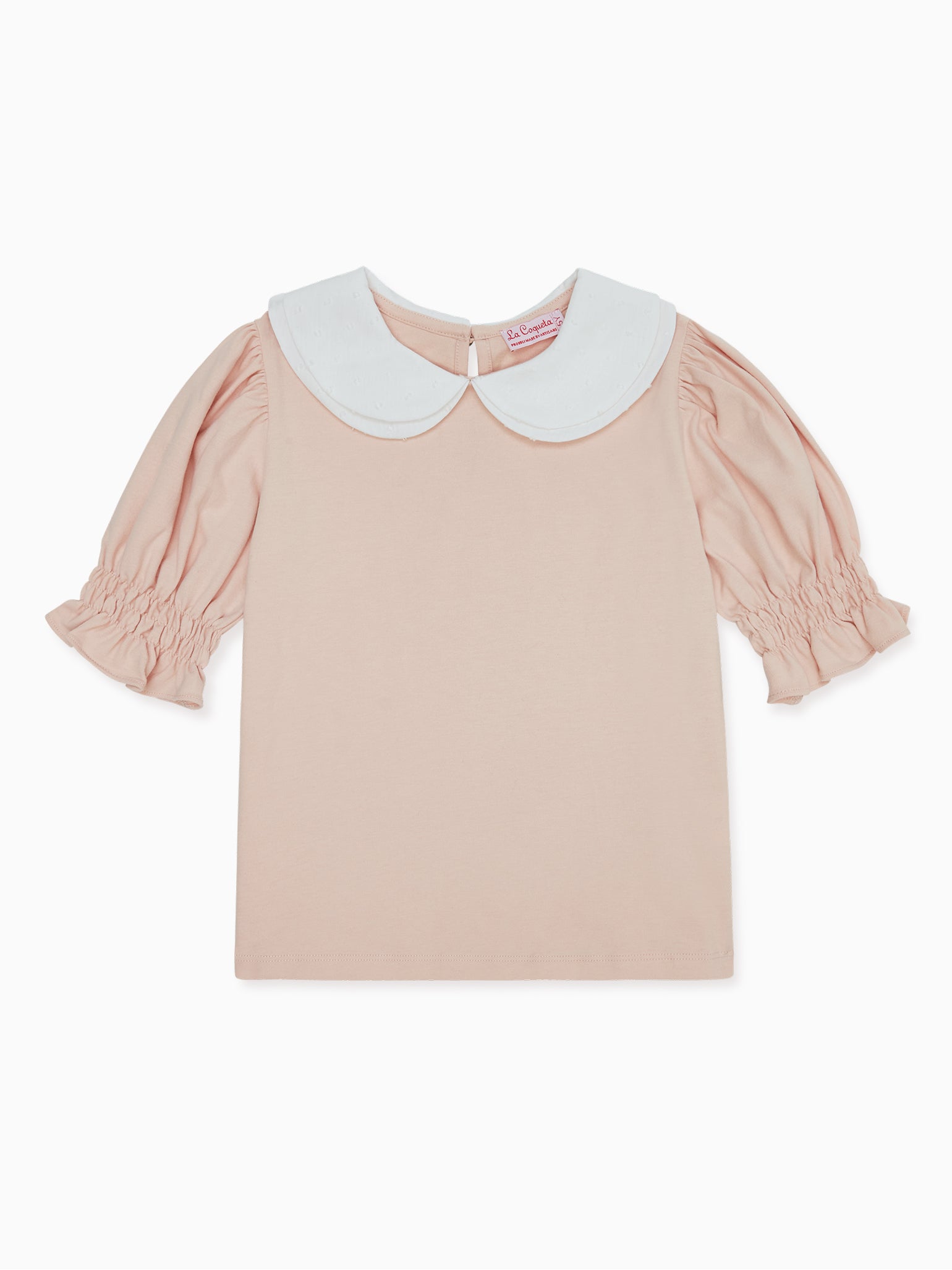 Dusty Pink Antonia Girl Cotton Top