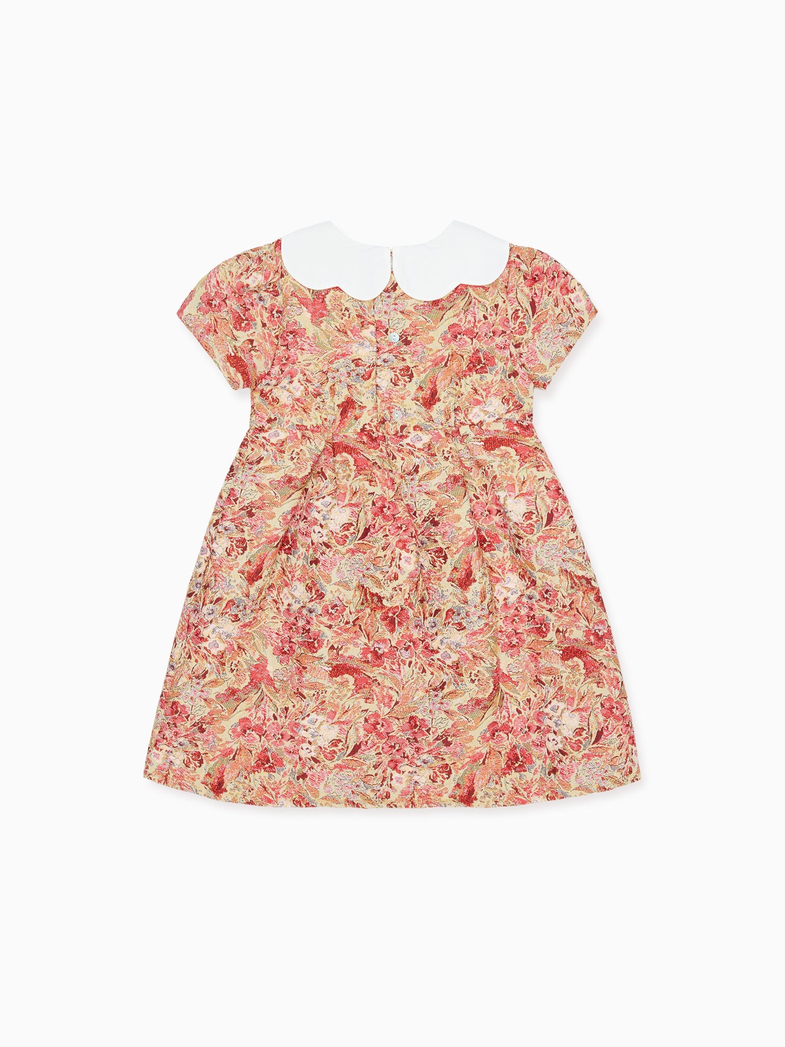 Green Floral Arabella Girl Dress