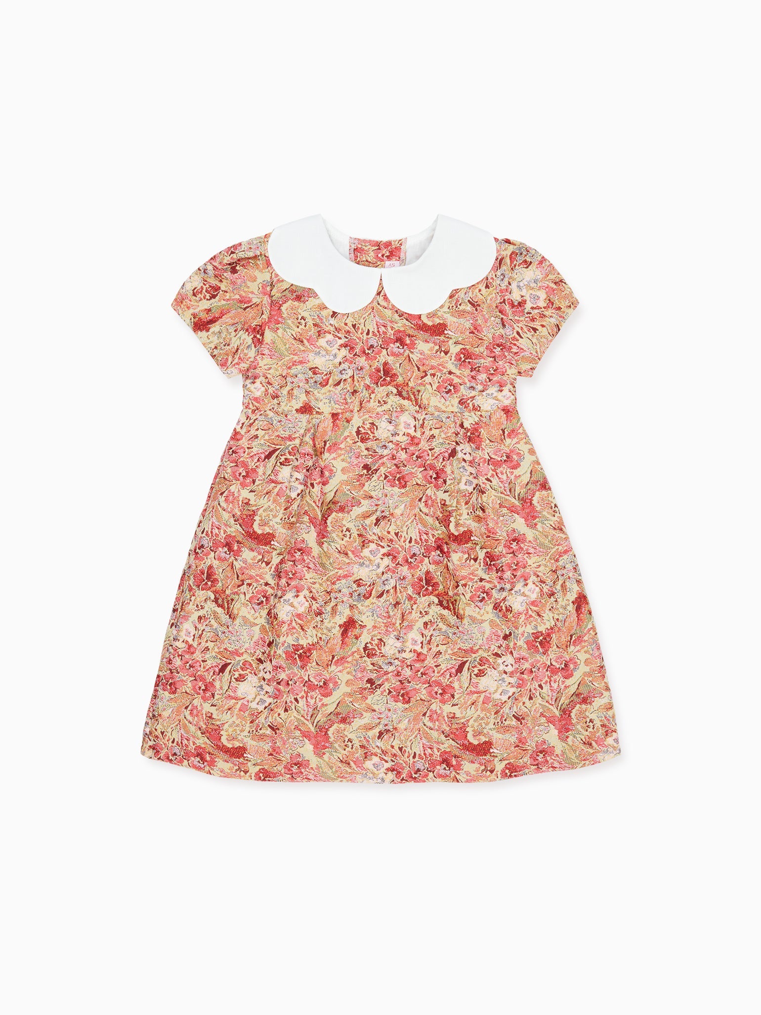 Green Floral Arabella Girl Dress