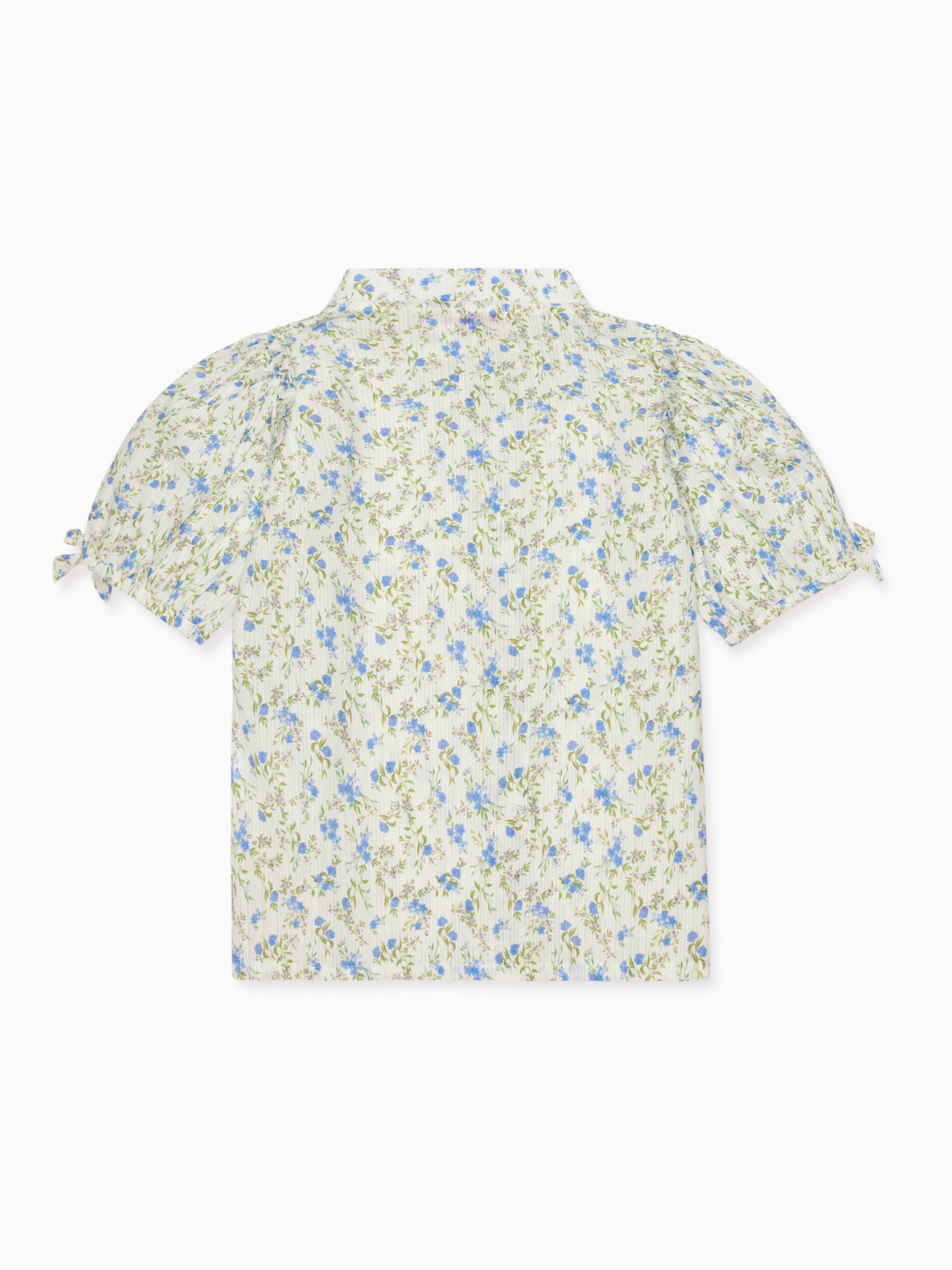 Blue Floral Aranza Girl Shirt