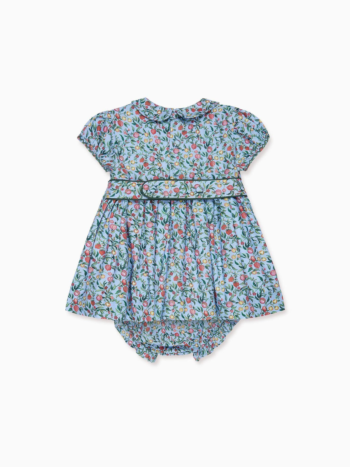 Blue Pomegranate Arcadia Baby Girl Hand-Smocked Set