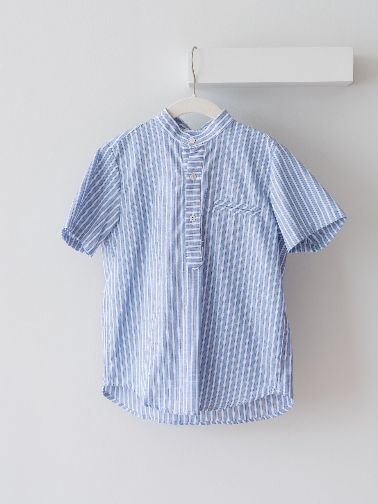 Blue Stripe Arcos Boy Shirt