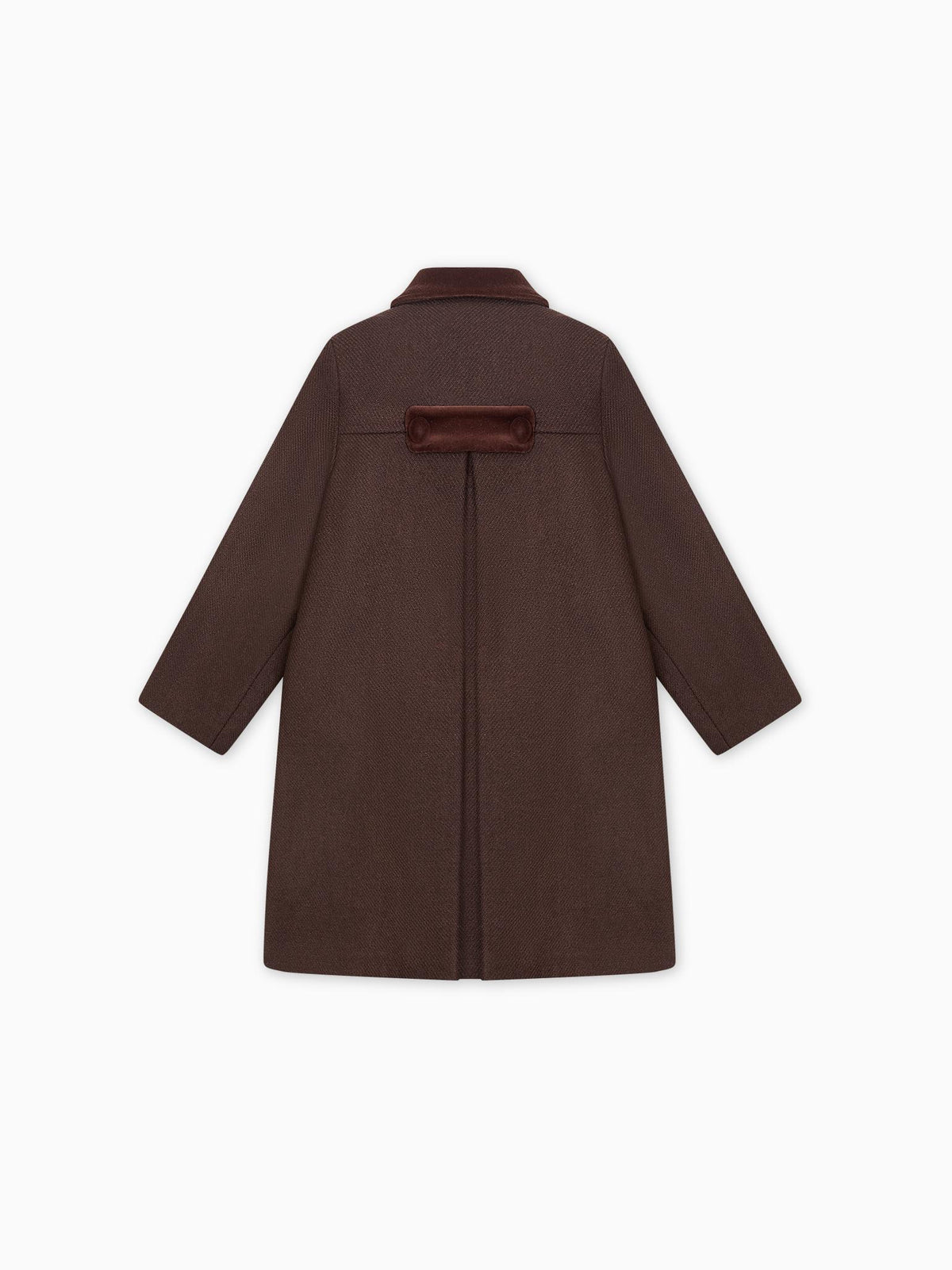 Chocolate Arrieta Girl Coat