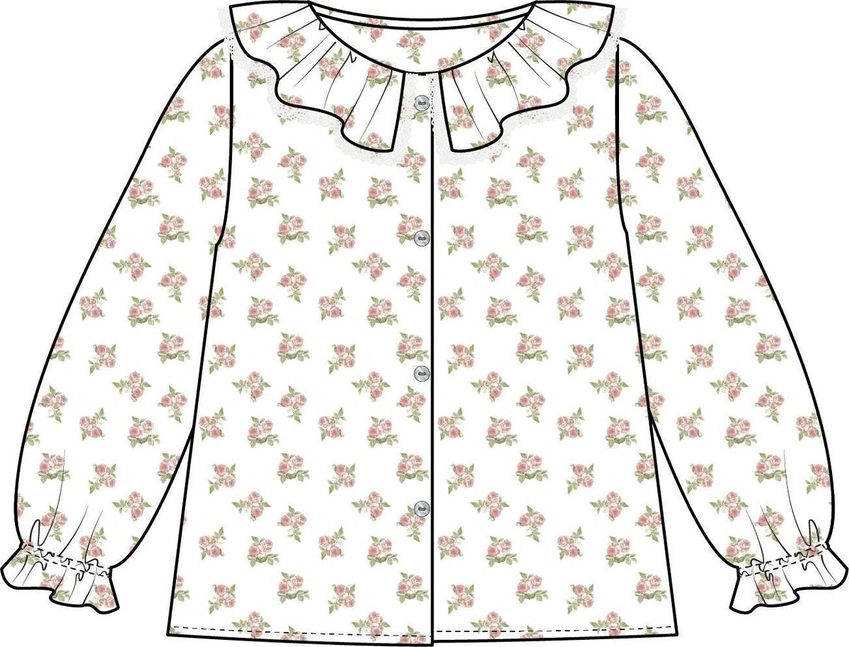 Pink Floral Plumetti