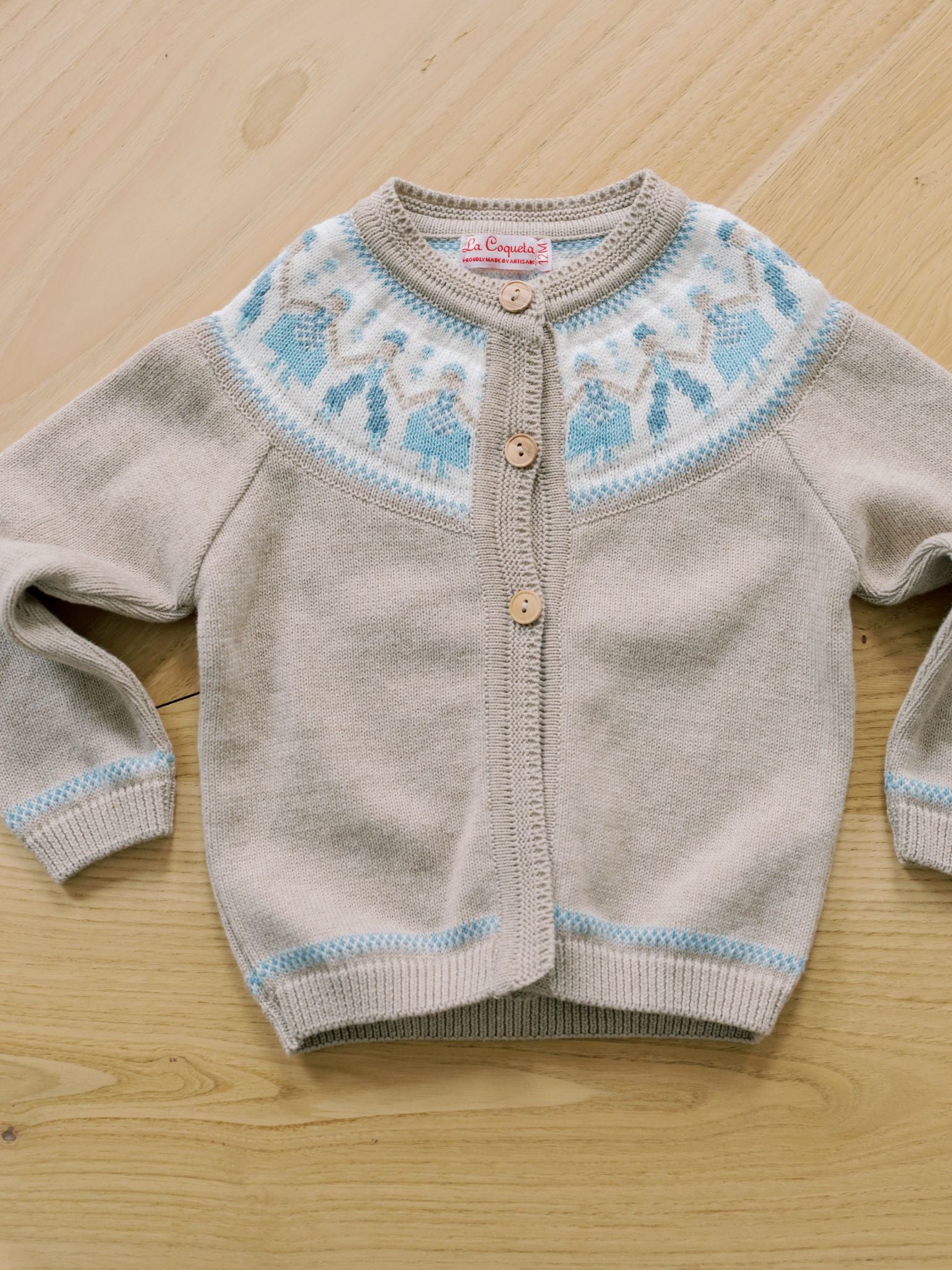 Aubrey Baby Cardigan & Alex Baby Trousers Outfit Bundle