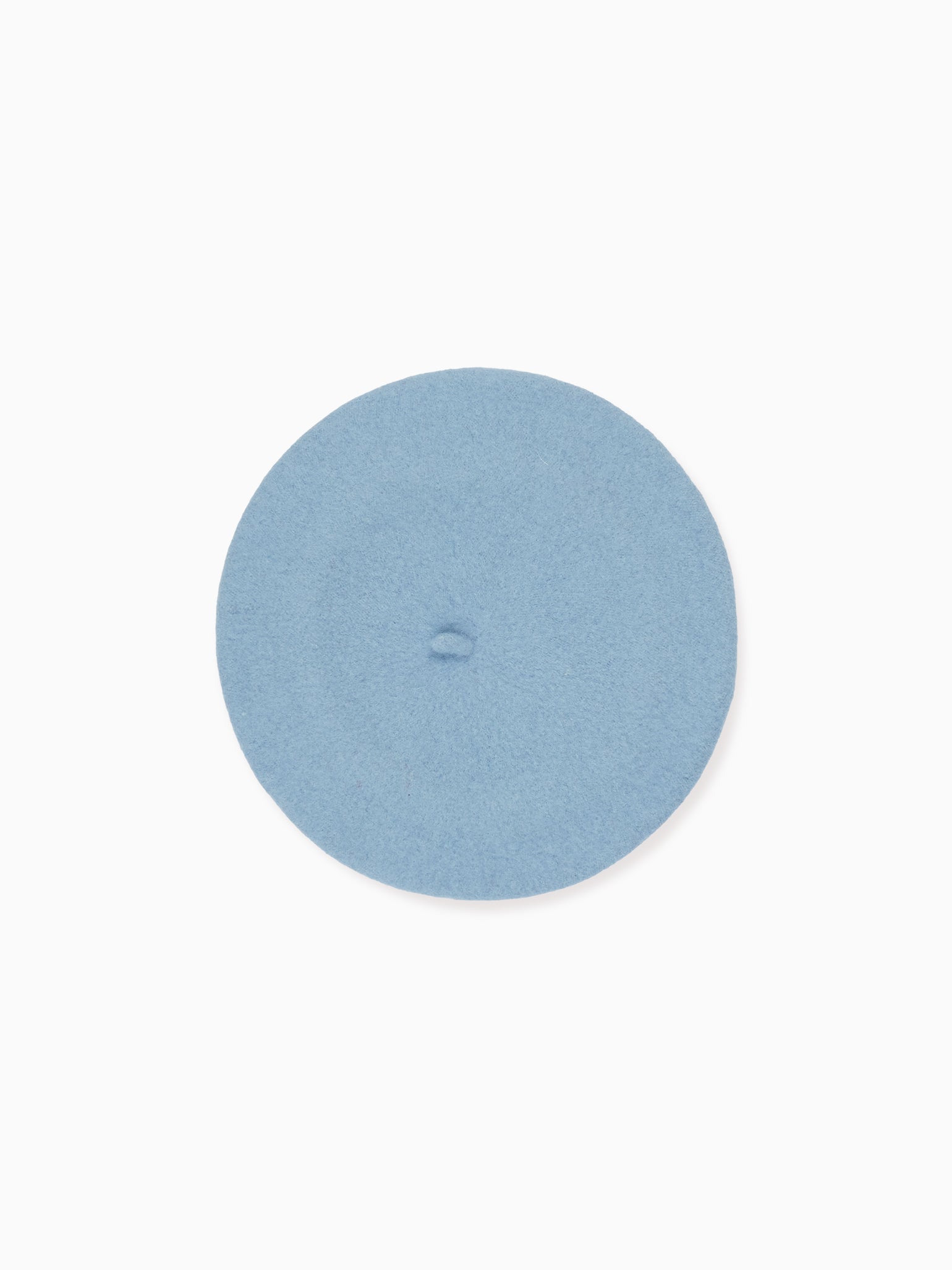 Light Blue Kids Wool Beret