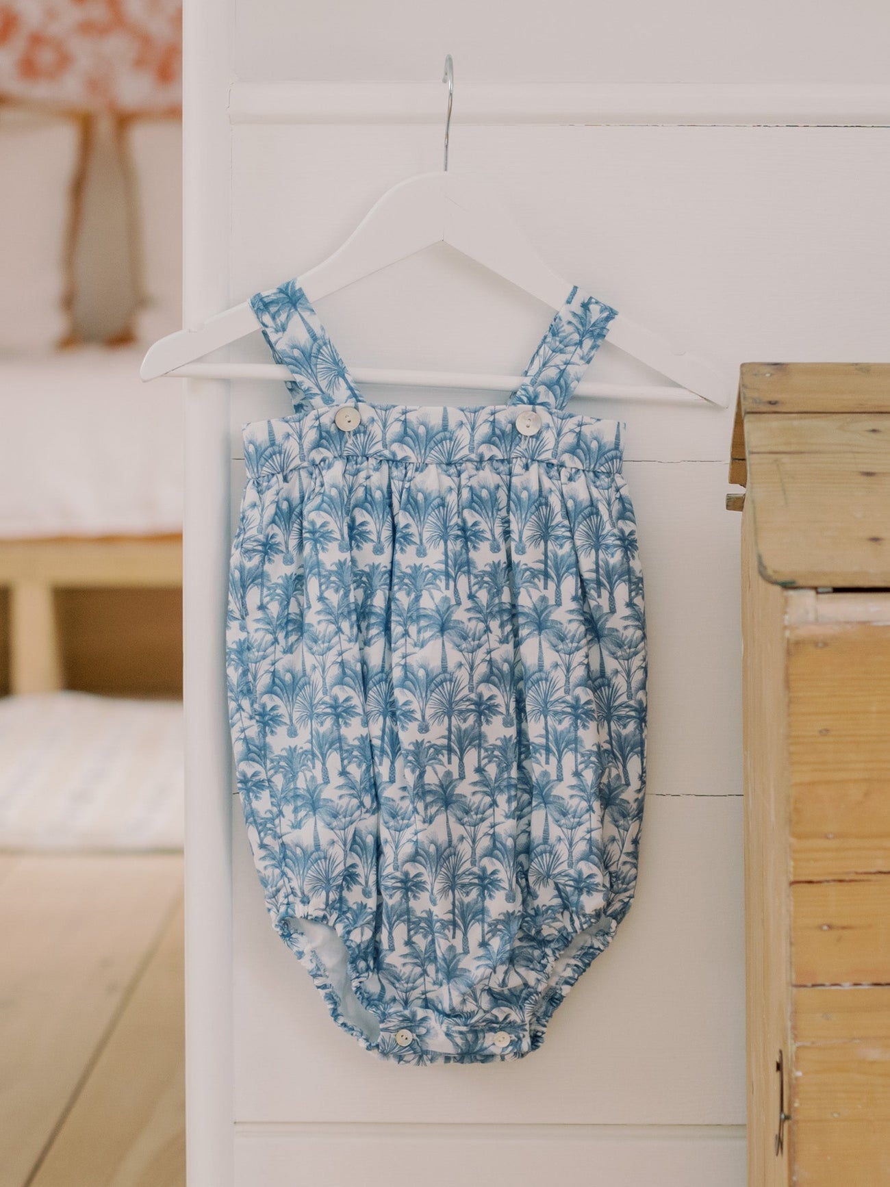 Blue Palms Filada Baby Girl Romper Dungarees