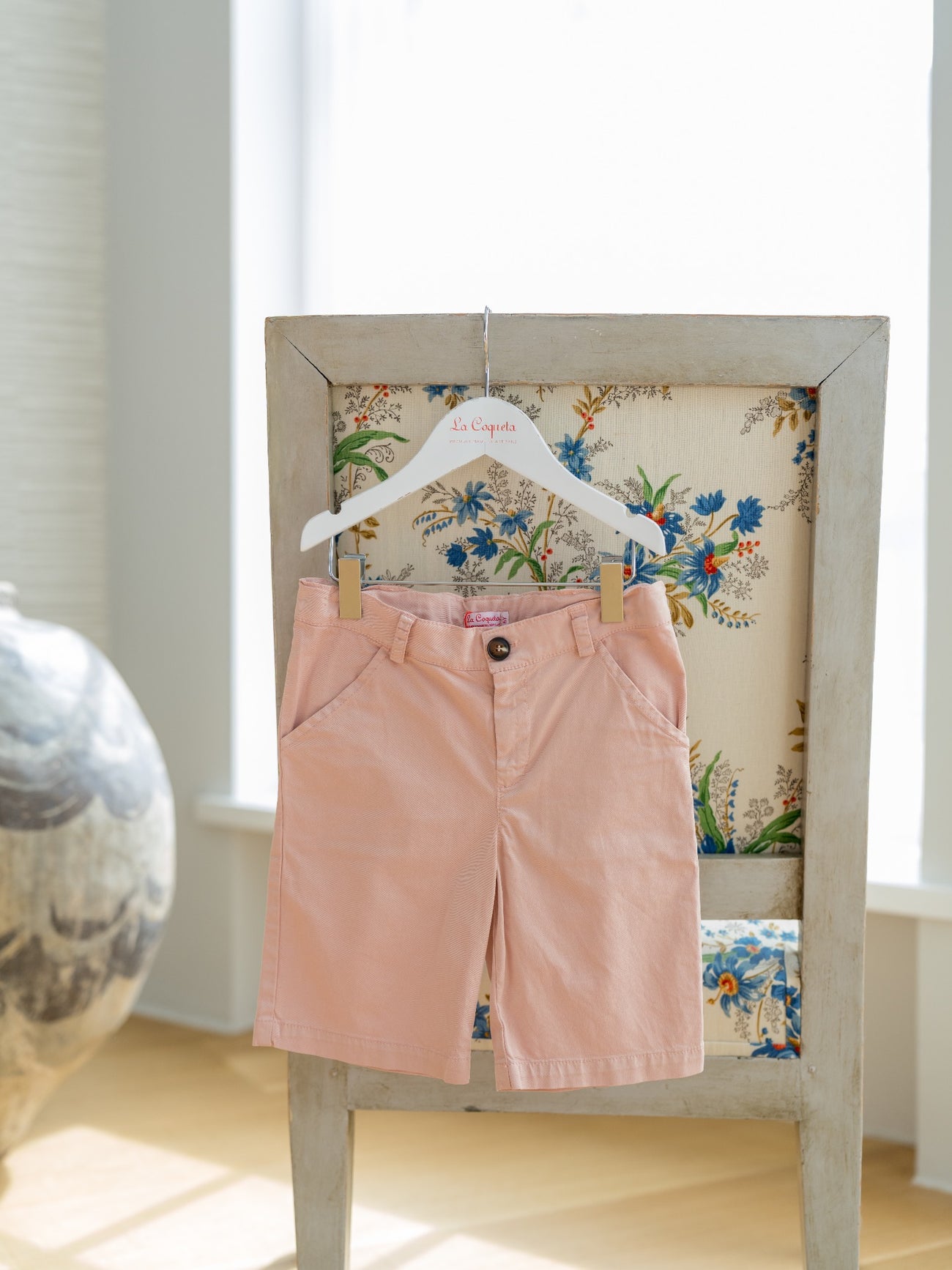 Dusty Pink Bocusi Boy Chino Shorts