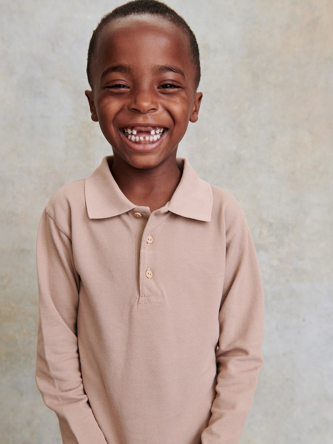 Camel Braulio Long Sleeve Kids Polo Top