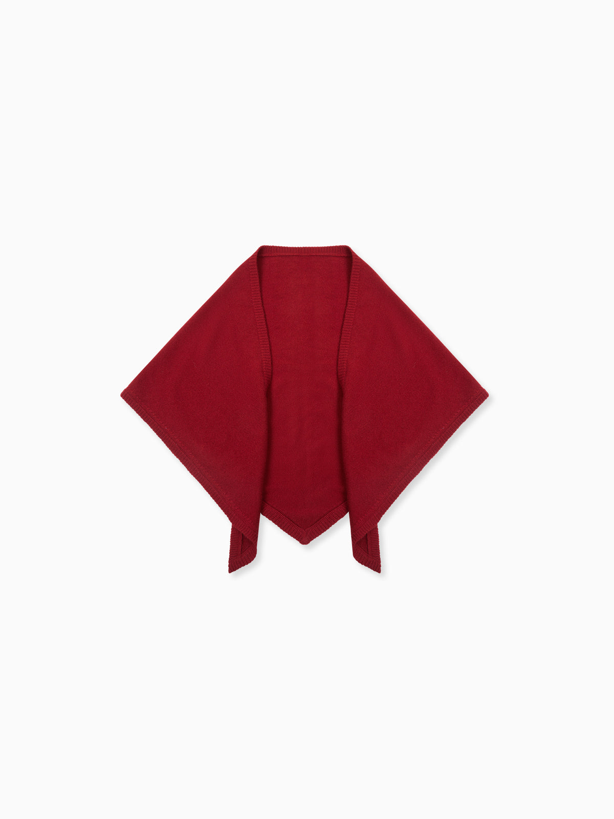 Burgundy Cashmere Womens Shawl