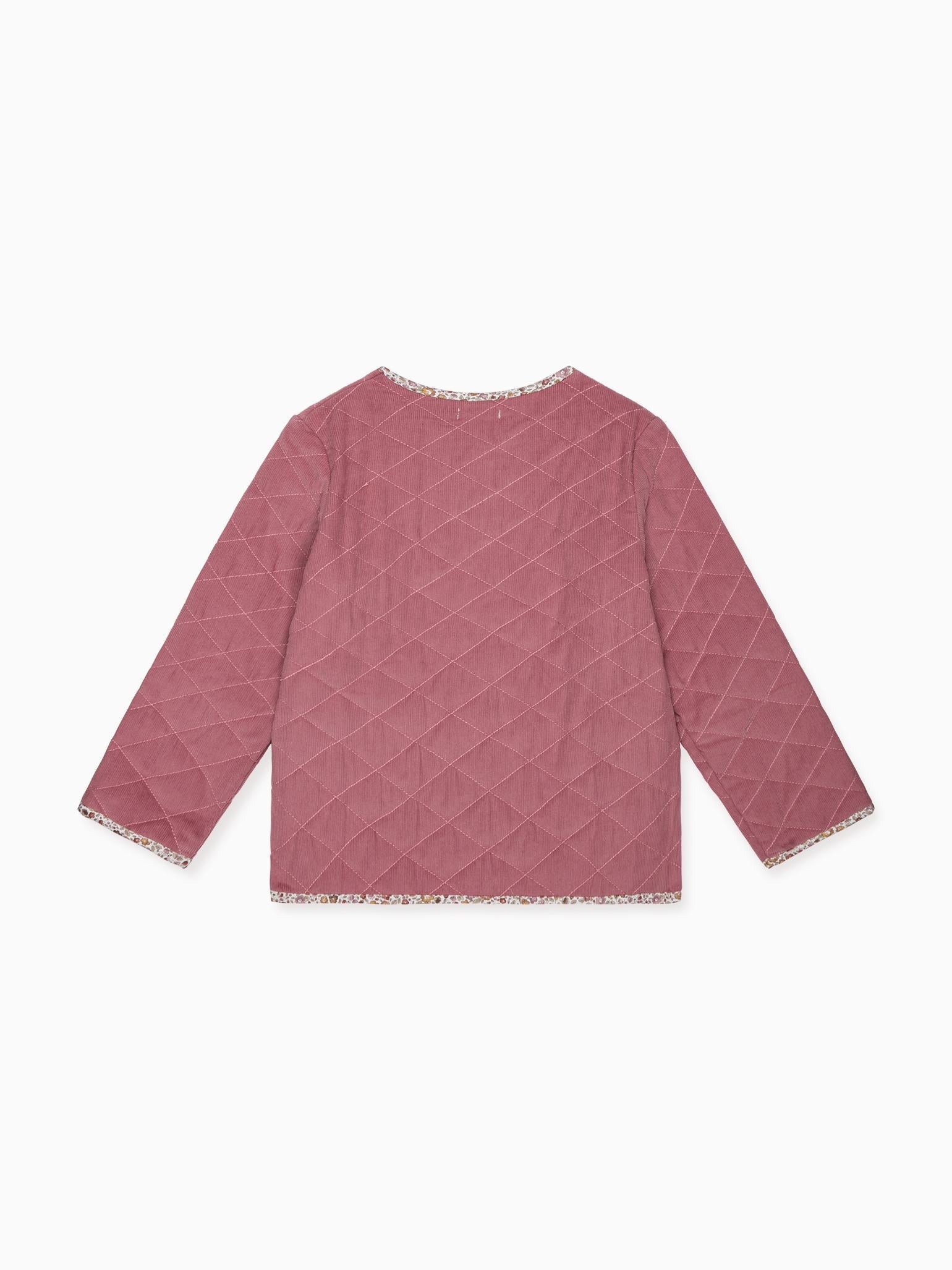 Dark Pink Calida Girl Jacket