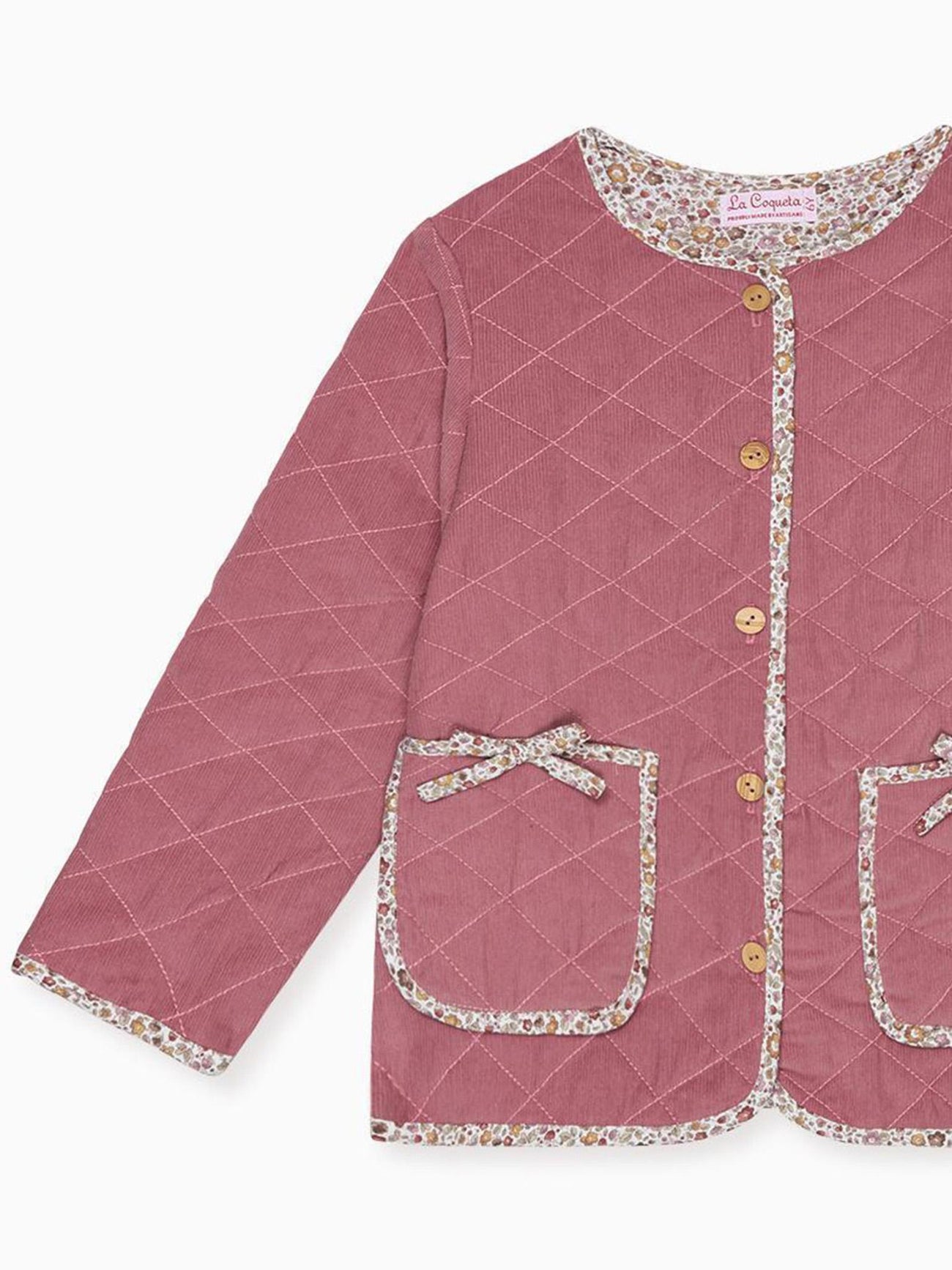 Dark Pink Calida Girl Jacket