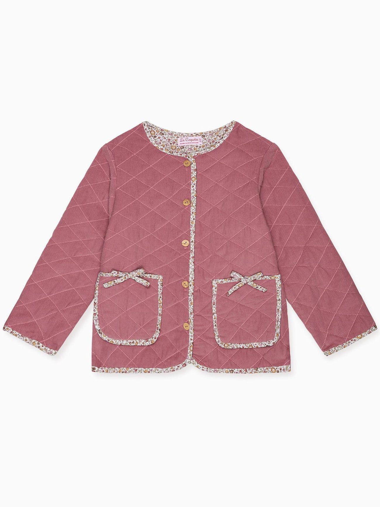 Dark Pink Calida Girl Jacket