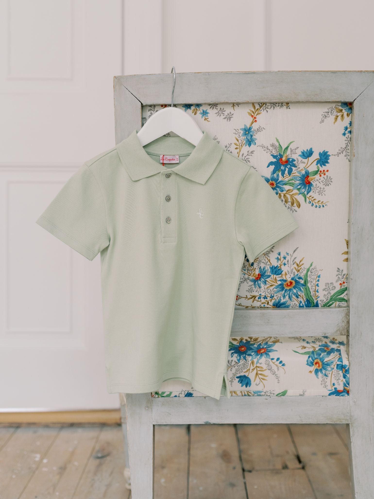 Sage Camilo Boy Polo Shirt