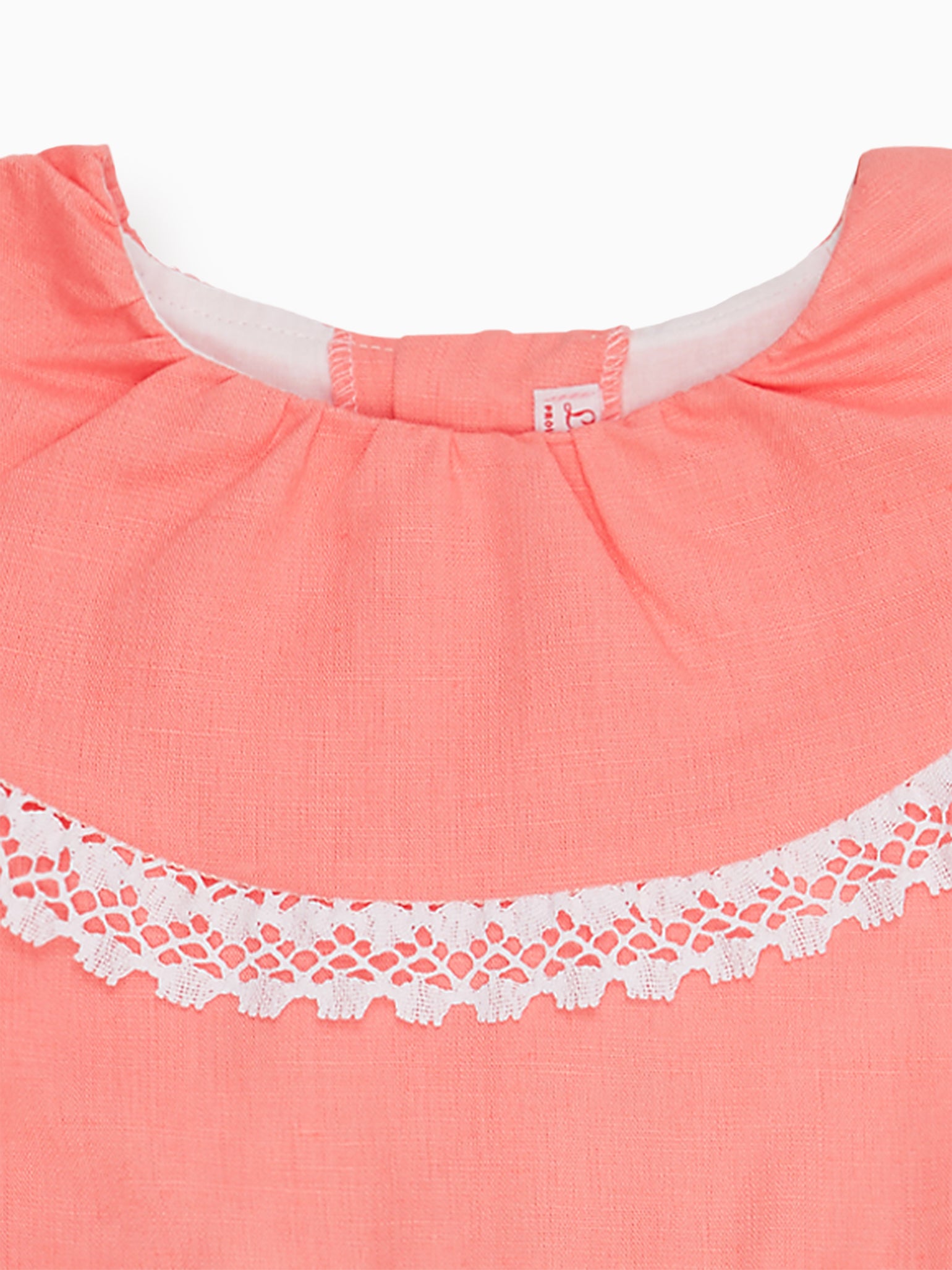 Coral Celestia Girl Fit And Flare Dress