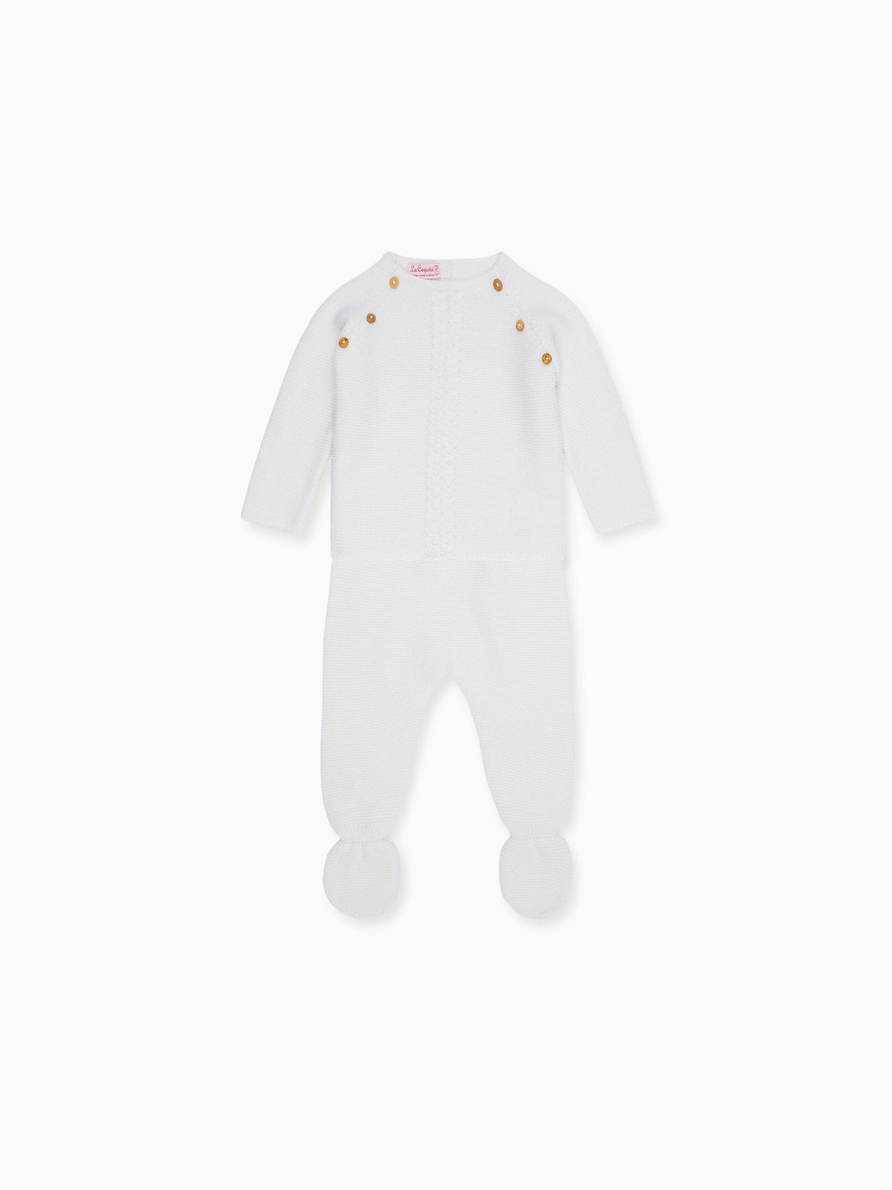 Ivory Ciro Merino Baby Set