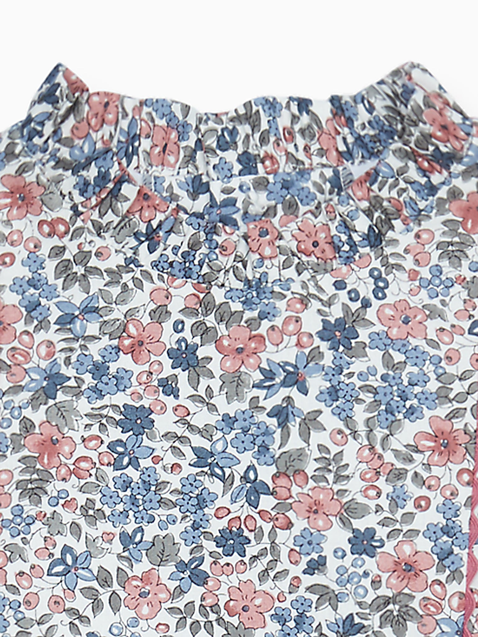 Blue Floral Cordelia Girl Dress