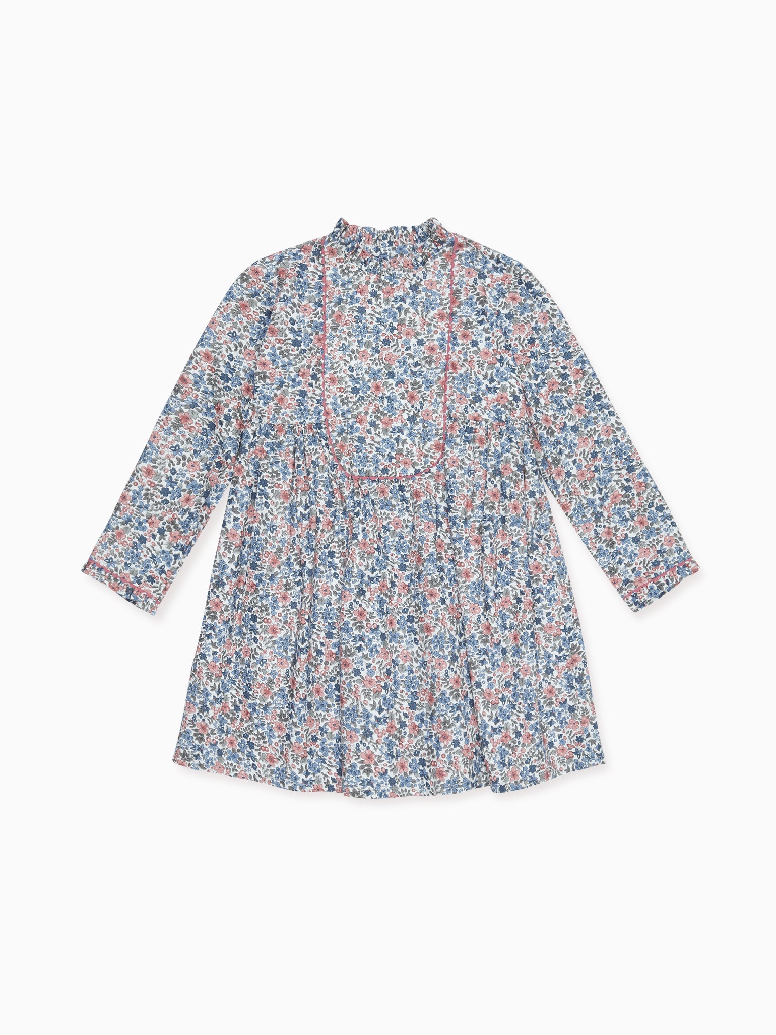 Blue Floral Cordelia Girl Dress
