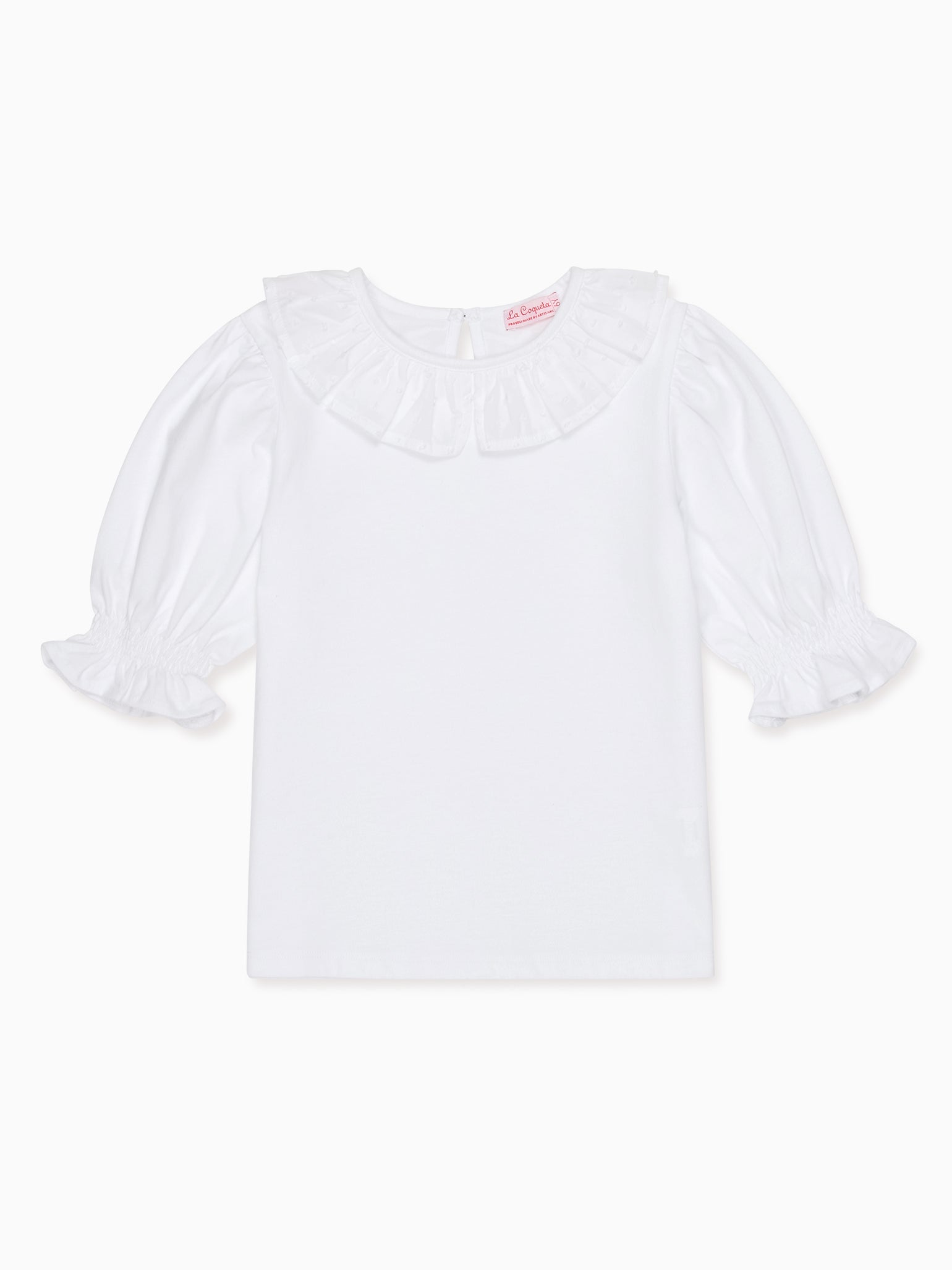 White Daisy Girl Top