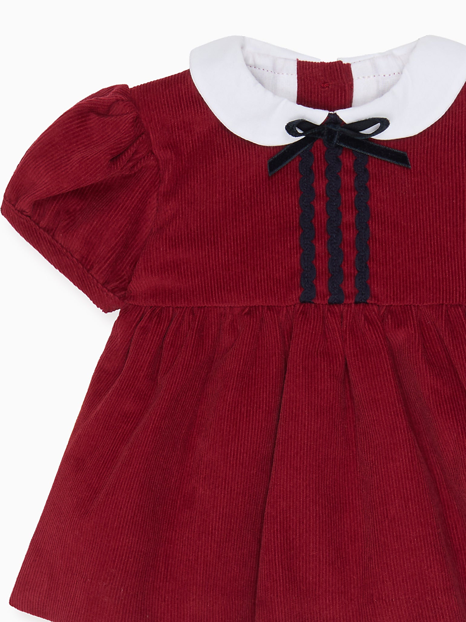 Burgundy Dominica Corduroy Baby Girl Set