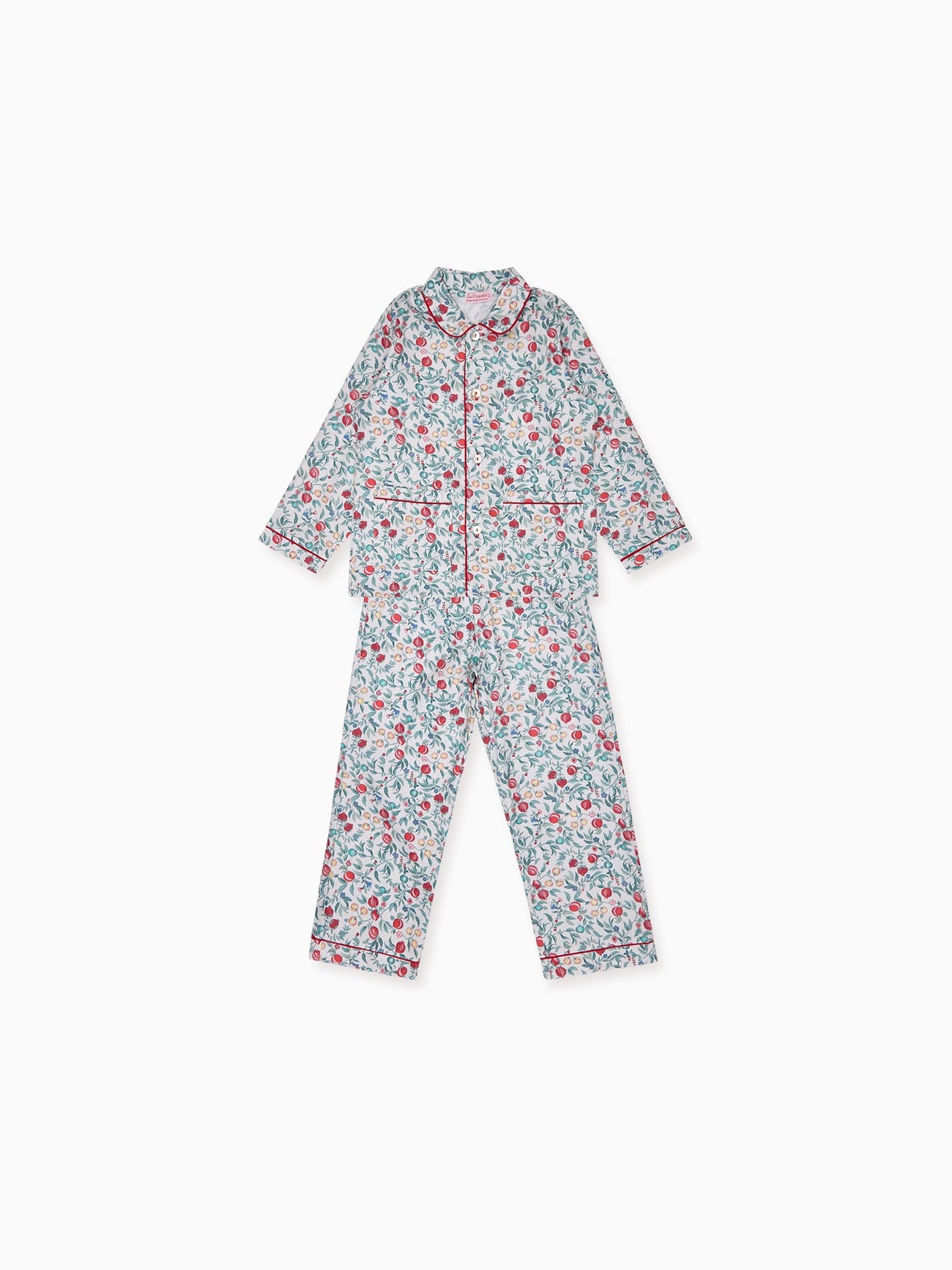 Light Grey Pomegranate Romero Kids Pyjamas