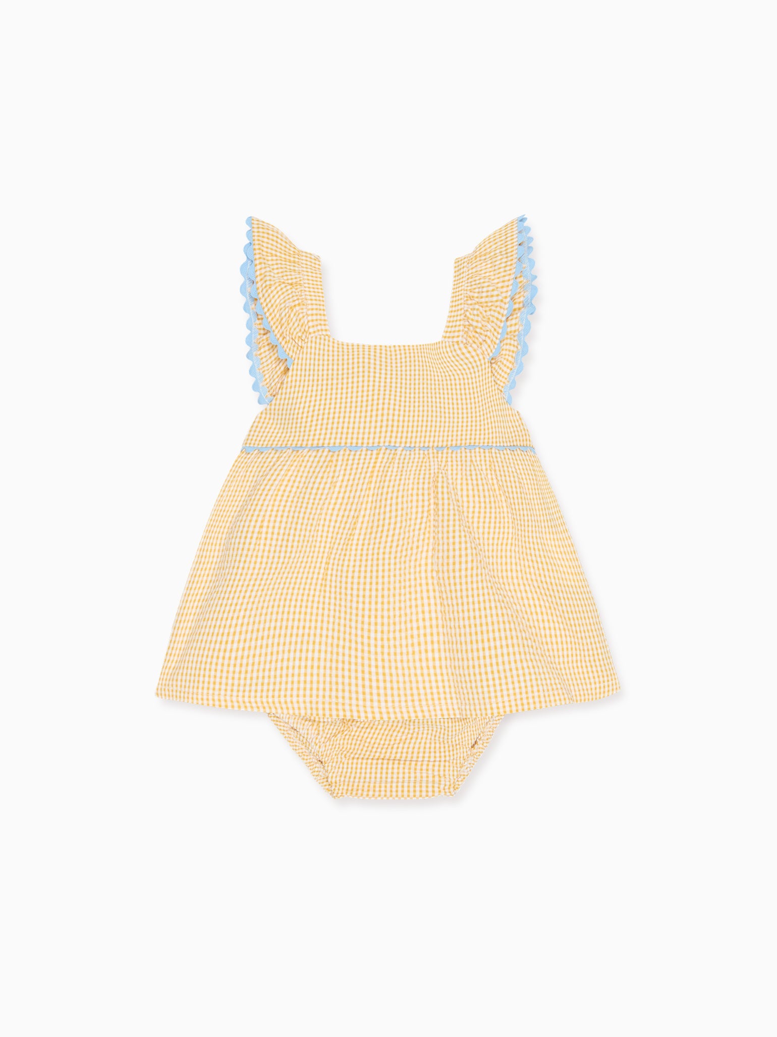Aimee Girl Dress & Elicia Baby Summer Set Outfit Bundle