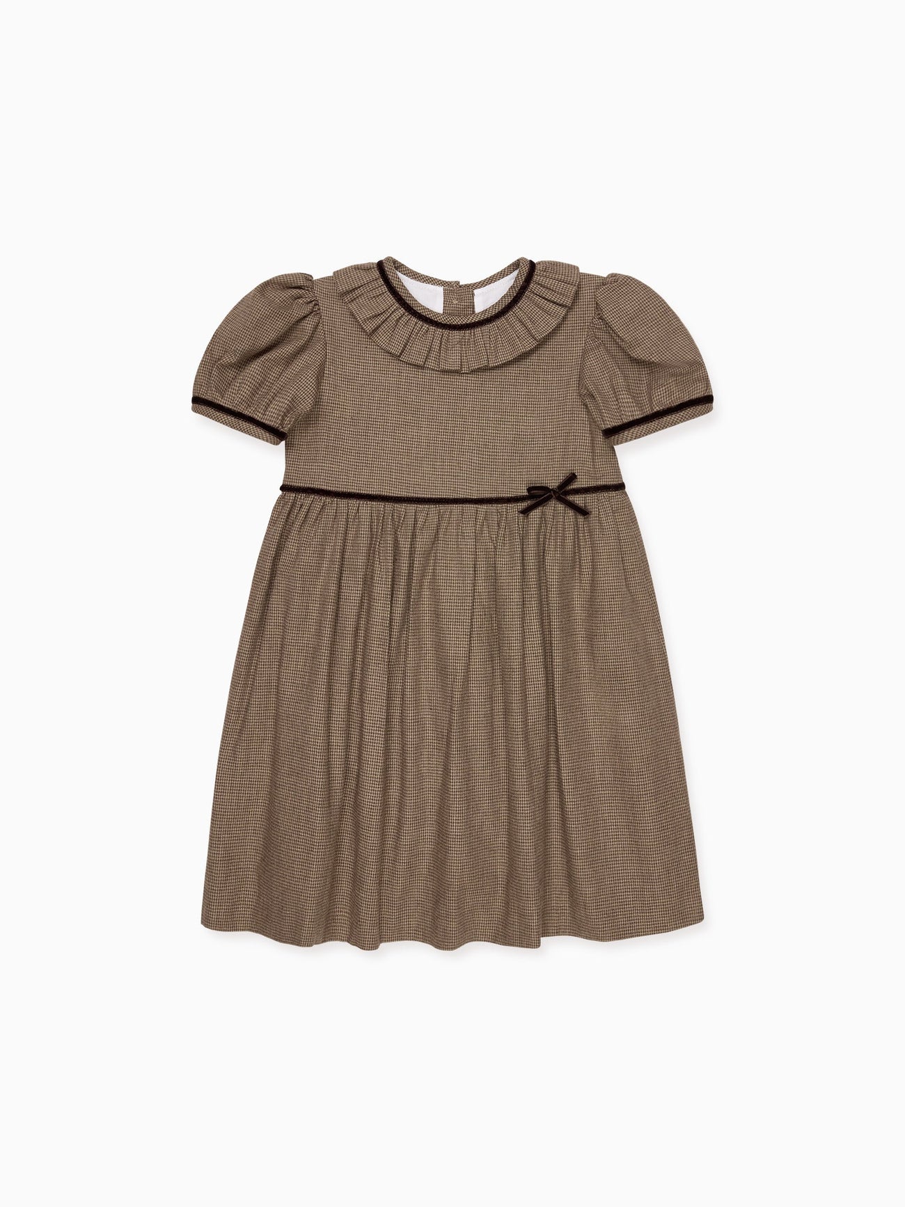 Brown Tweed Elizabeth Girl Dress