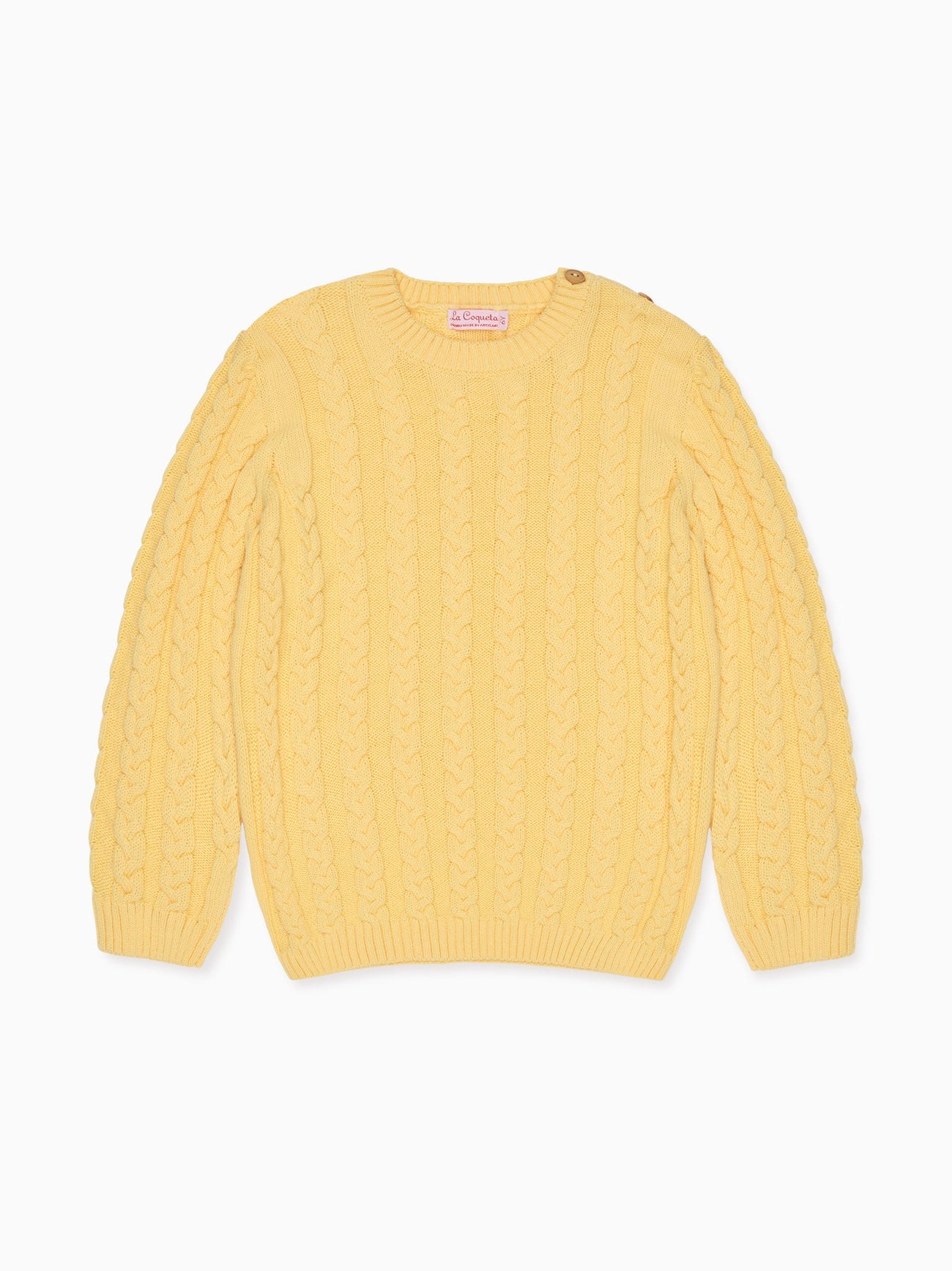 Lemon Emerson Cotton Boy Jumper