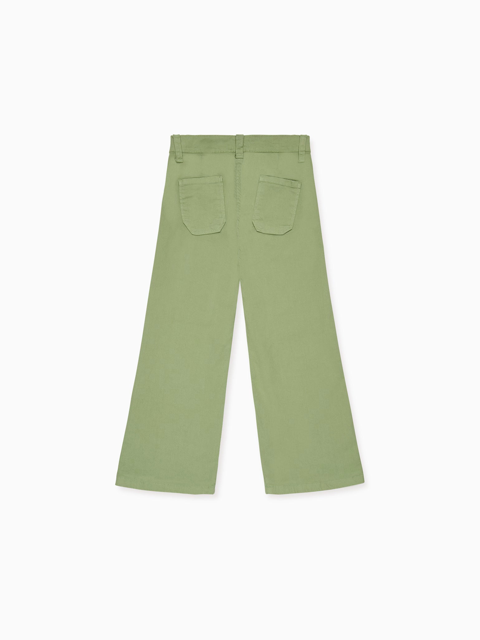 Green Enola Girl Wide Leg Jeans