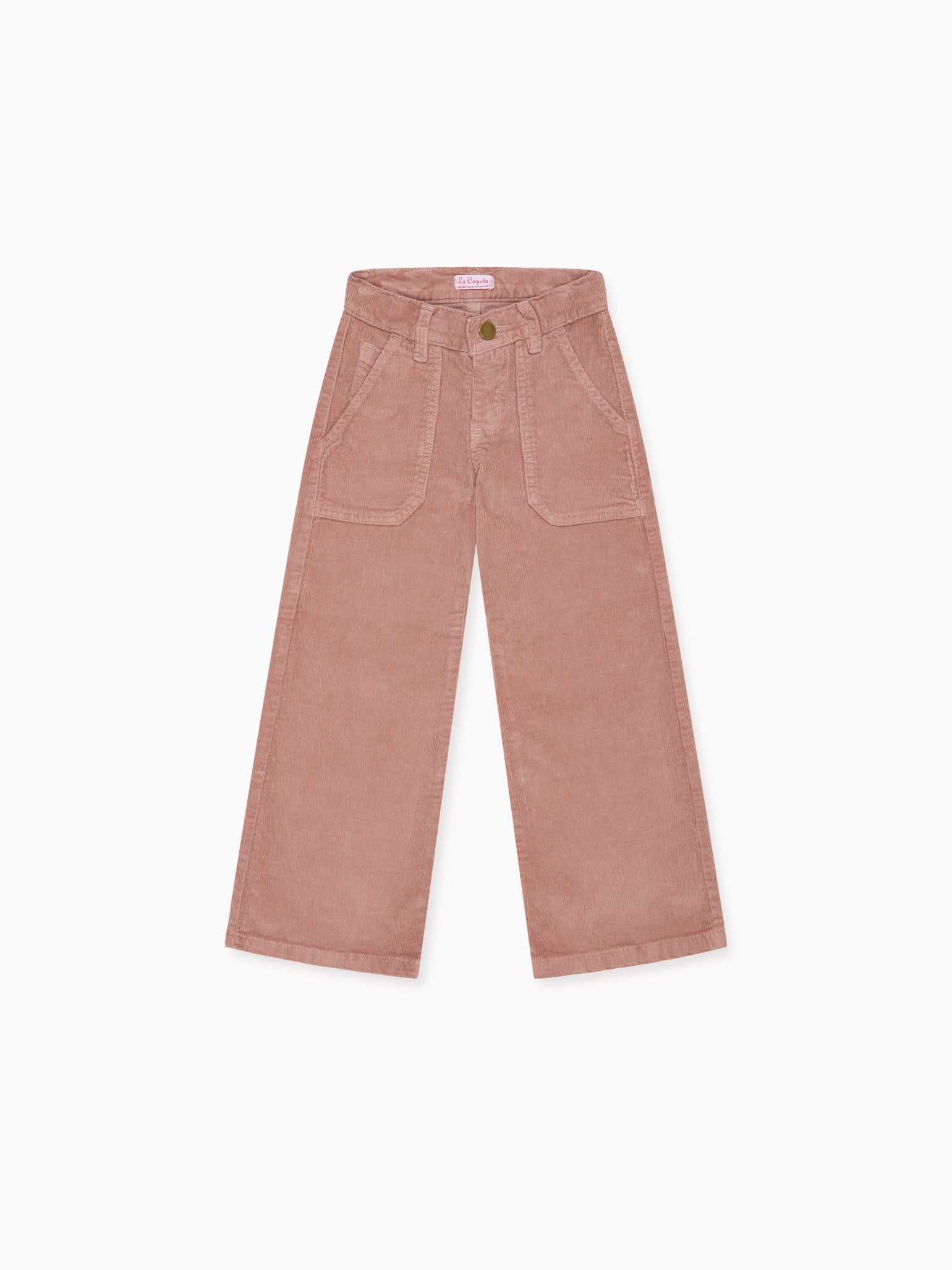 Dusty pink wide leg trousers sales