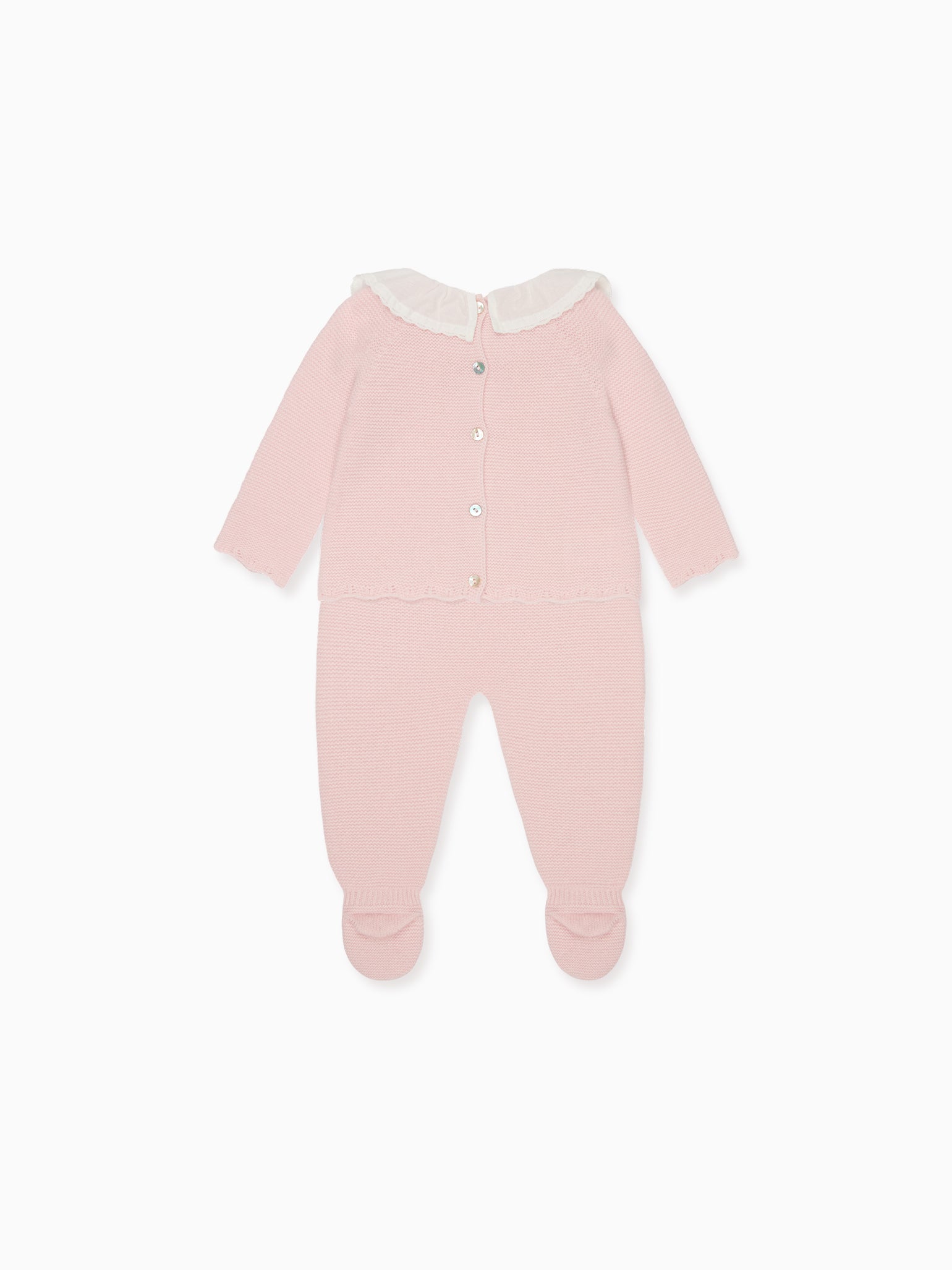 Pink Fernanda Cashmere Baby Girl Set