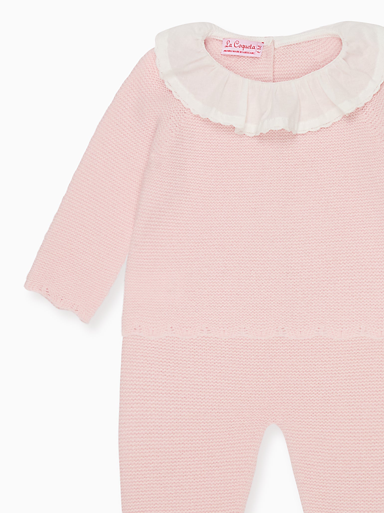 Pink Fernanda Cashmere Baby Girl Set