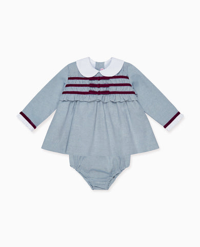 Light Blue Garcia Baby Girl Set