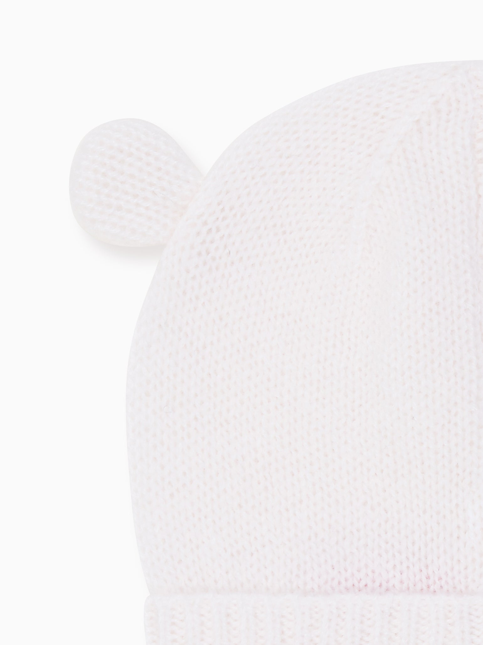 Ivory Gloria Cashmere Baby Hat