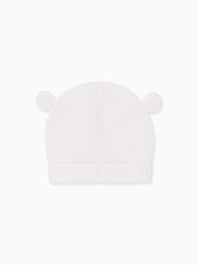 Ivory Gloria Cashmere Baby Hat
