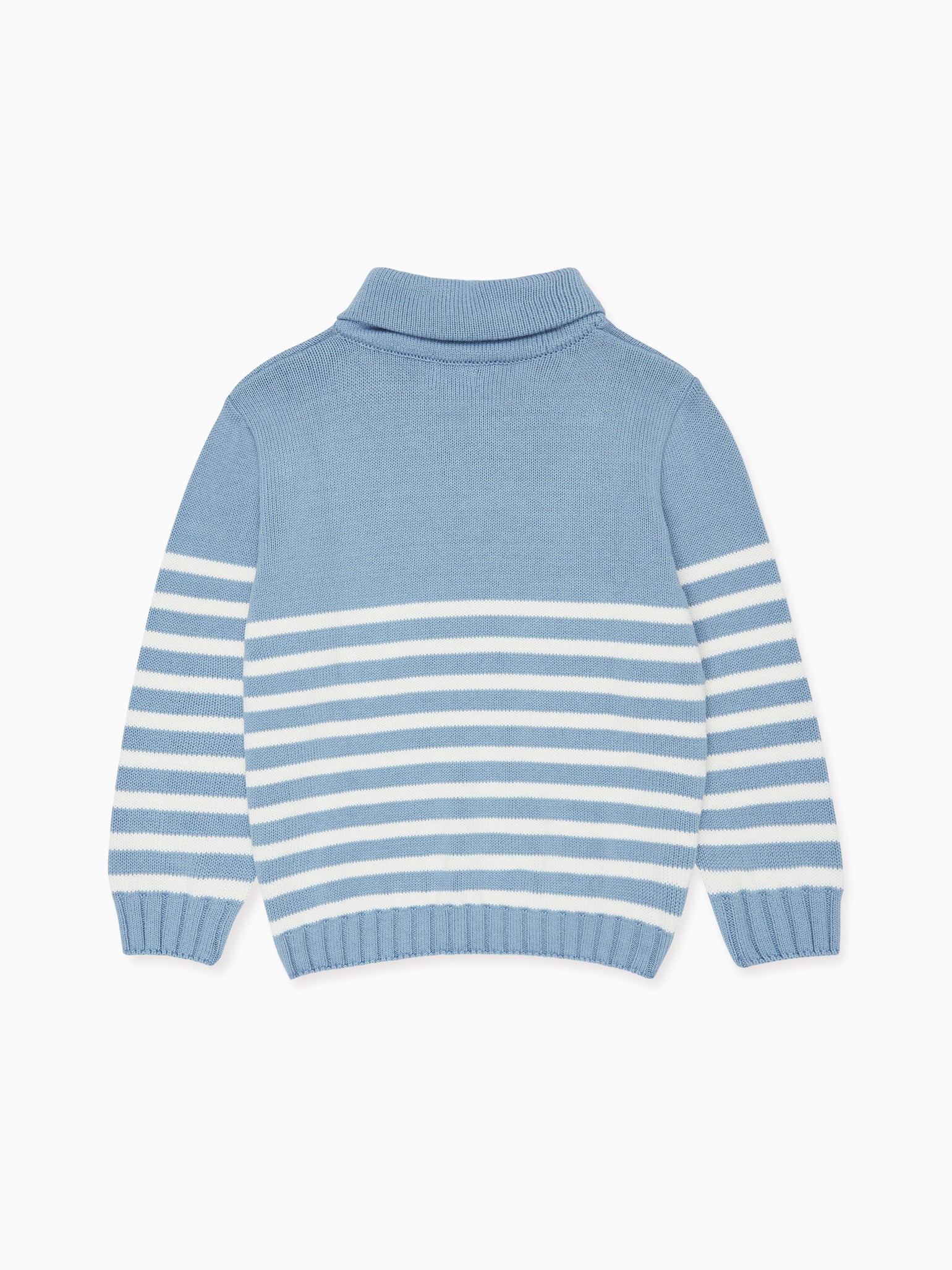 Blue Stripe Goyo Boy Cotton Jumper