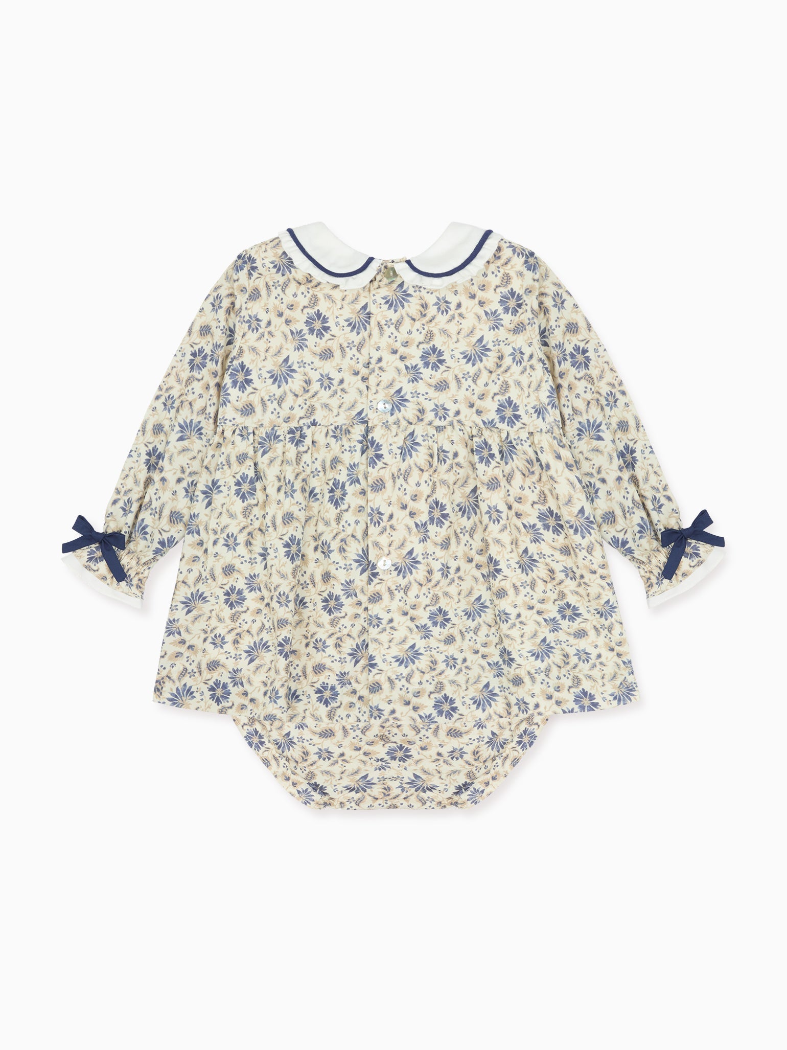 Blue Floral Granada Baby Girl Set