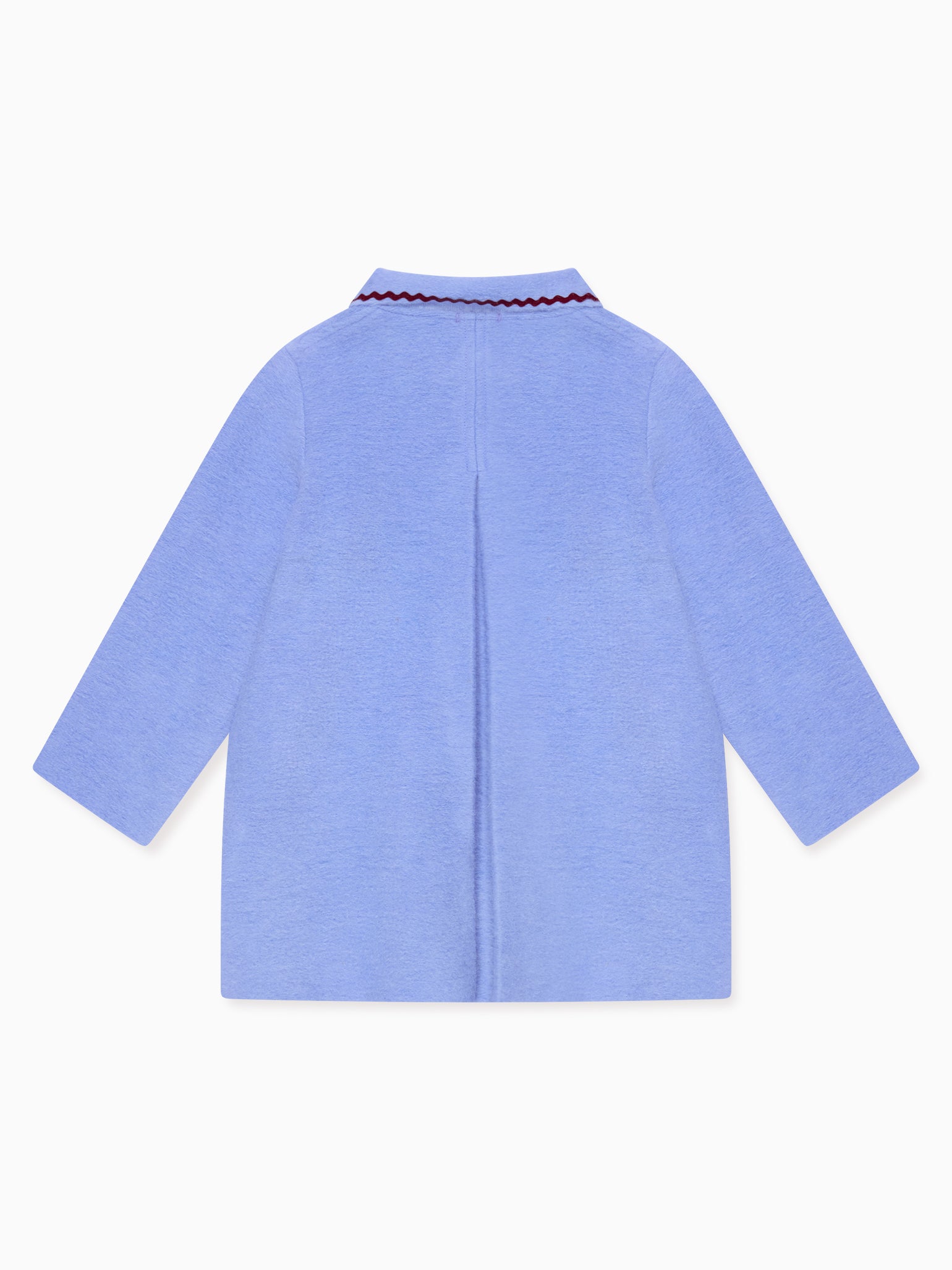 Dusty Blue Henrietta Girl Coat