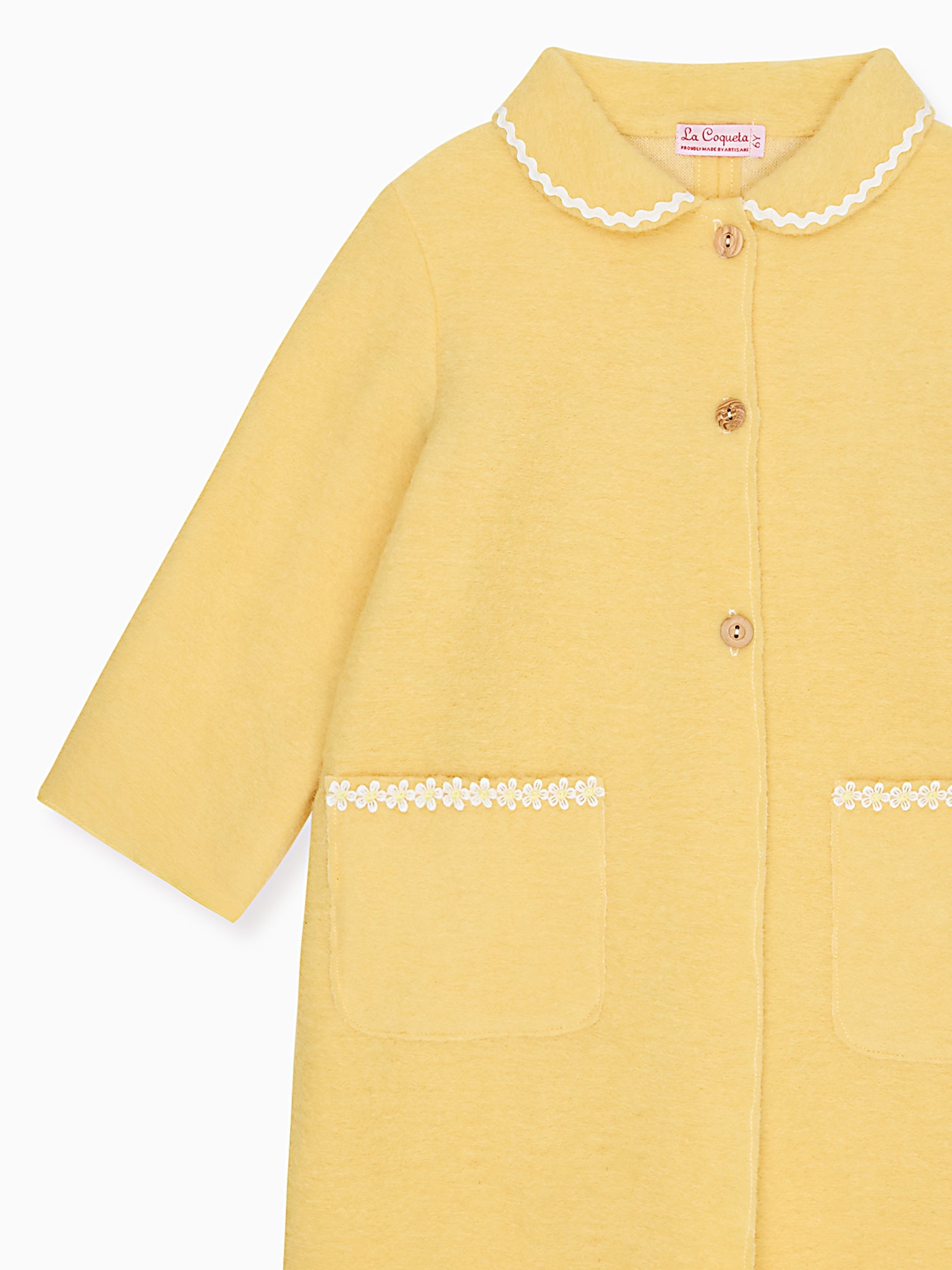Lemon Henrietta Girl Coat