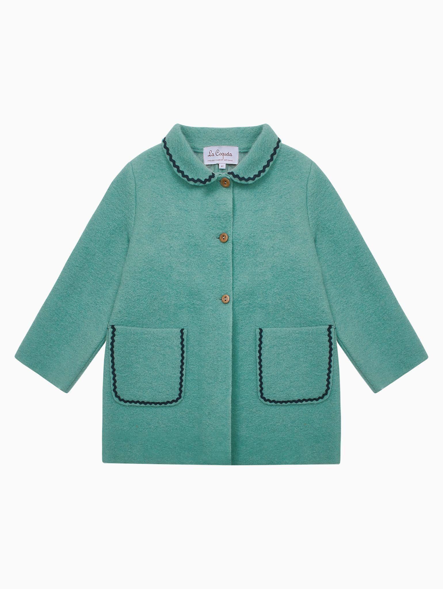 Sage Henrietta Girl Coat
