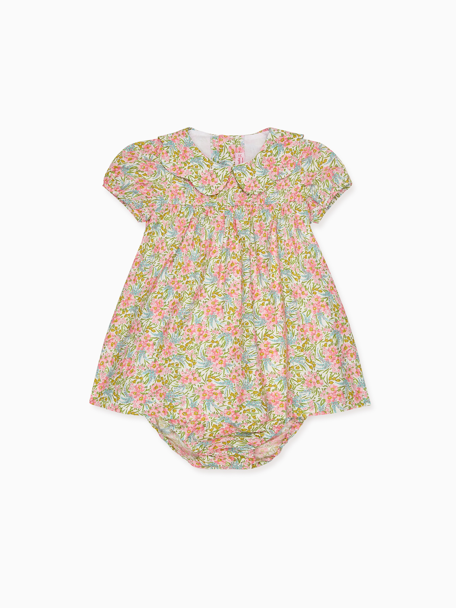 Pink Floral Hestia Baby Girl Made With Liberty Fabric Set